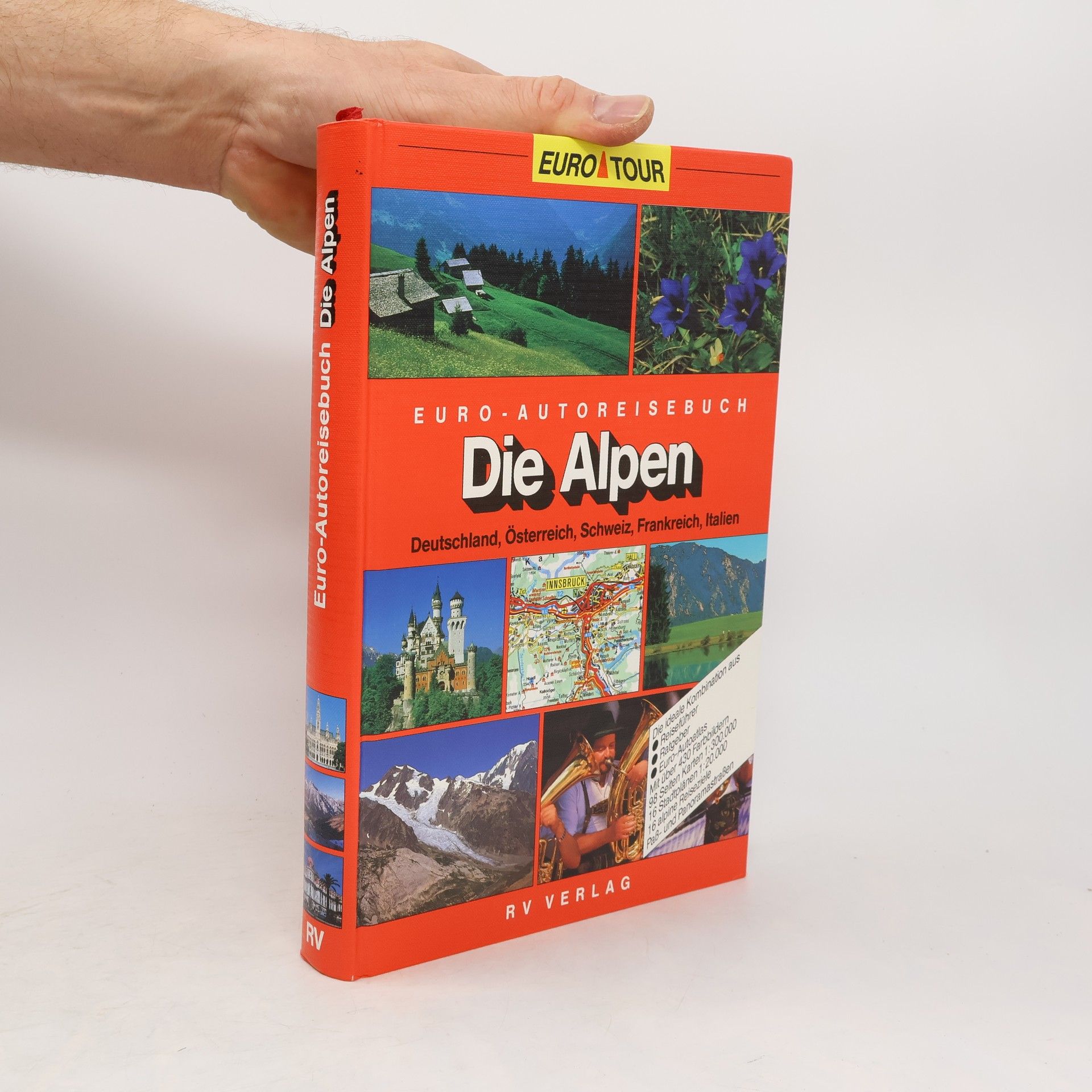 Dieter Maier Die Alpen : Euro-Autoreisebuch