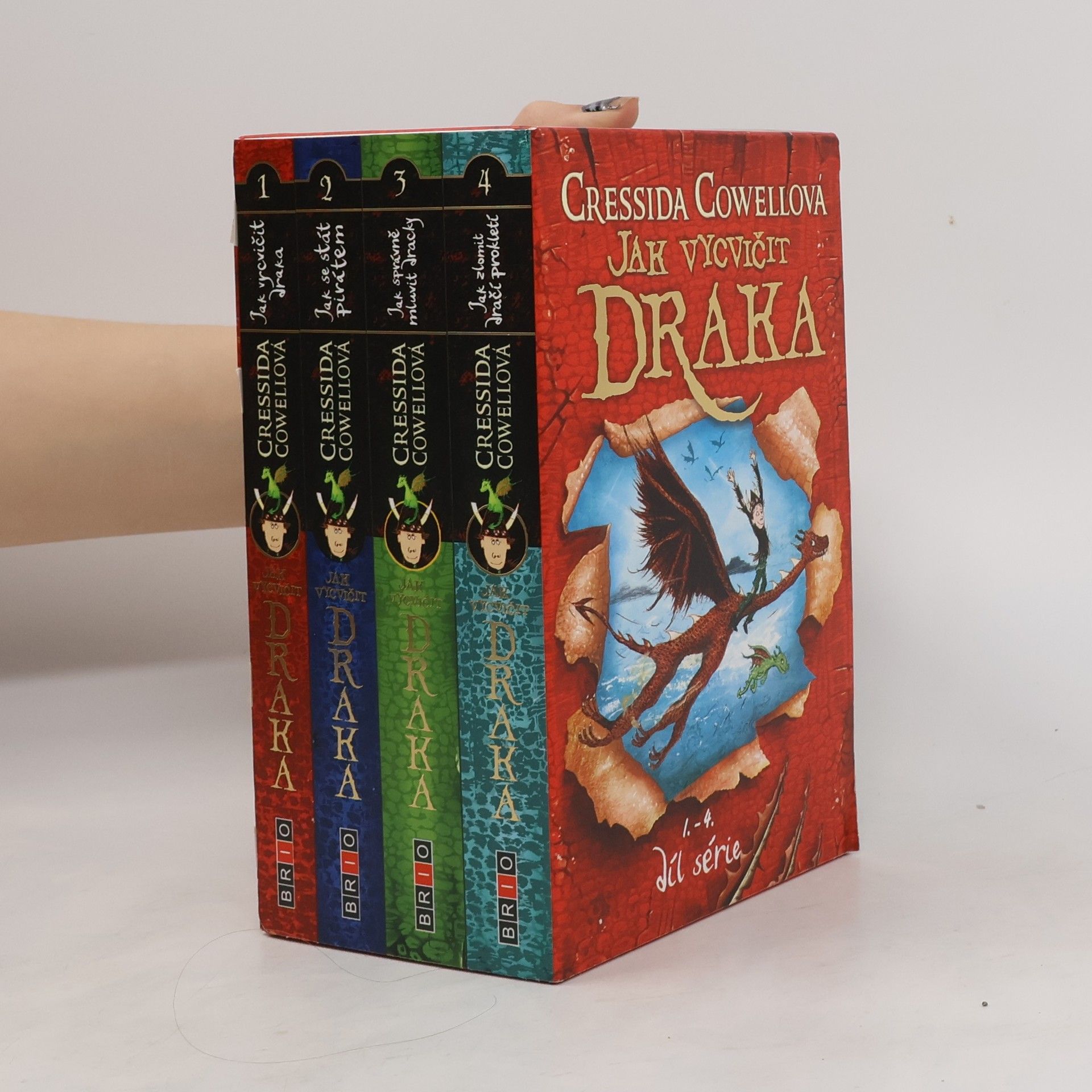 Cressida Cowell Jak vycvičit draka 1-4