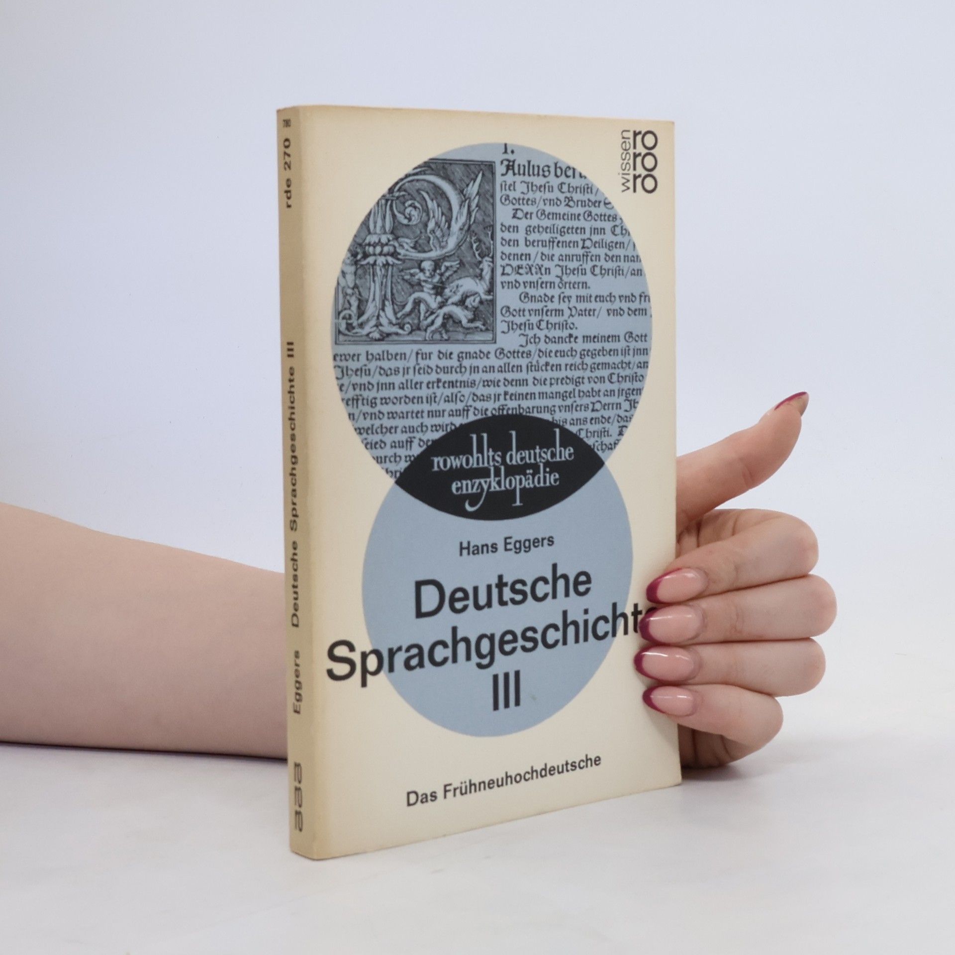 Hans Eggers Deutsche Sprachgeschichte III