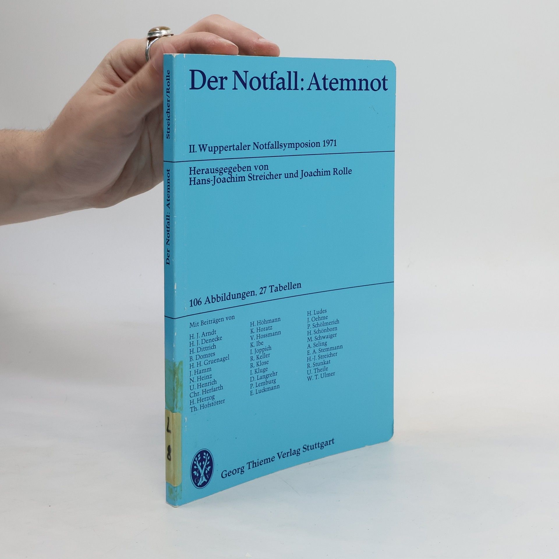 Hans-Joachim Streicher Der Notfall, Atemnot