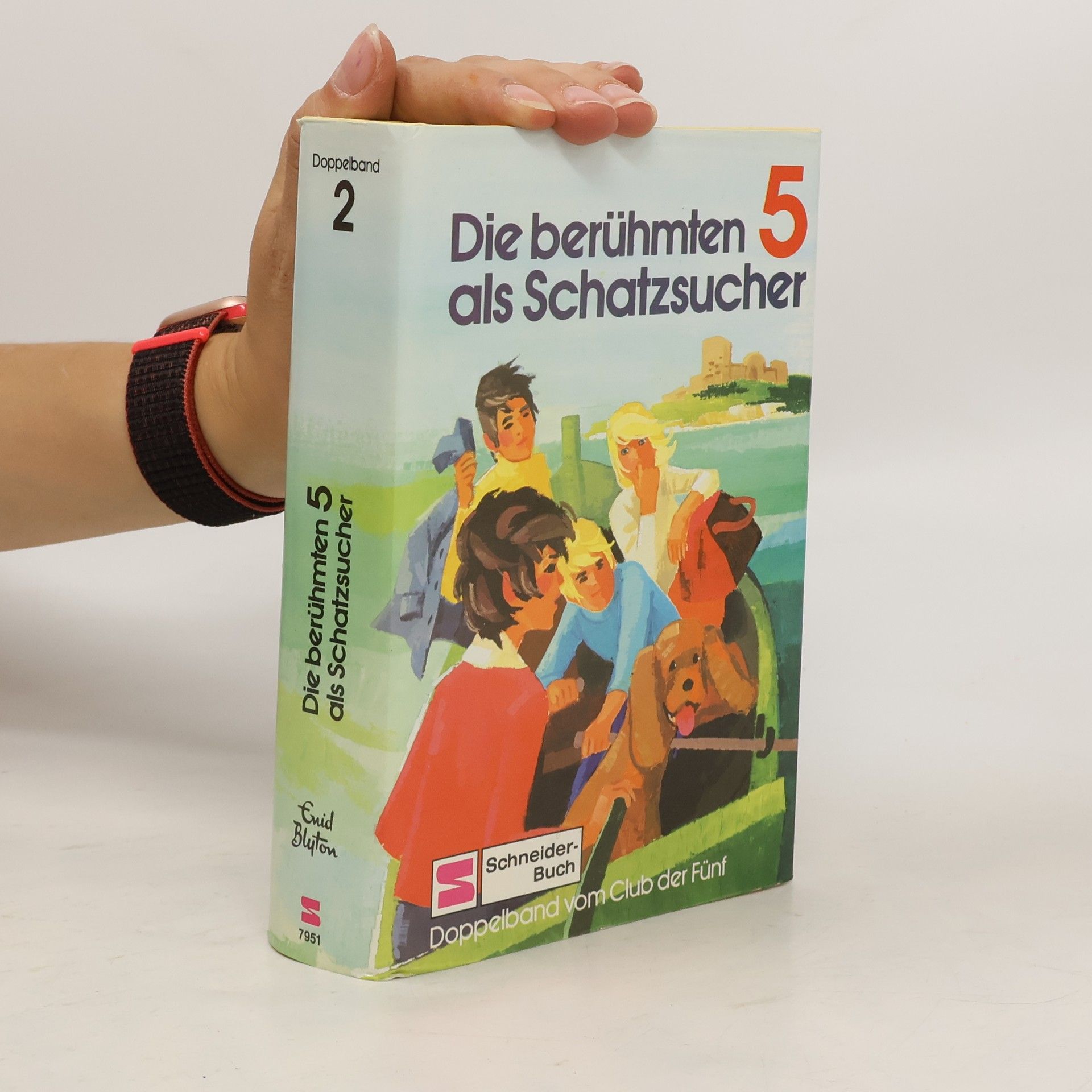 Enid Blyton Die berühmten Fünf als Schatzsucher. Doppelband 2 vom Club der Fünf.