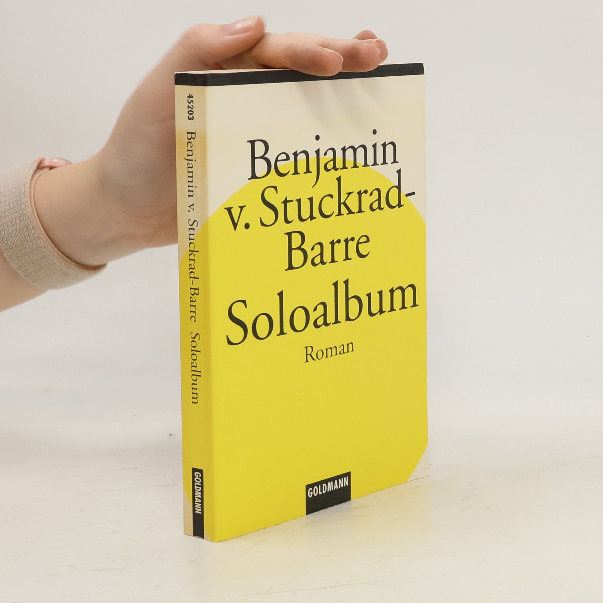 Benjamin v. Stuckrad-Barre Soloalbum