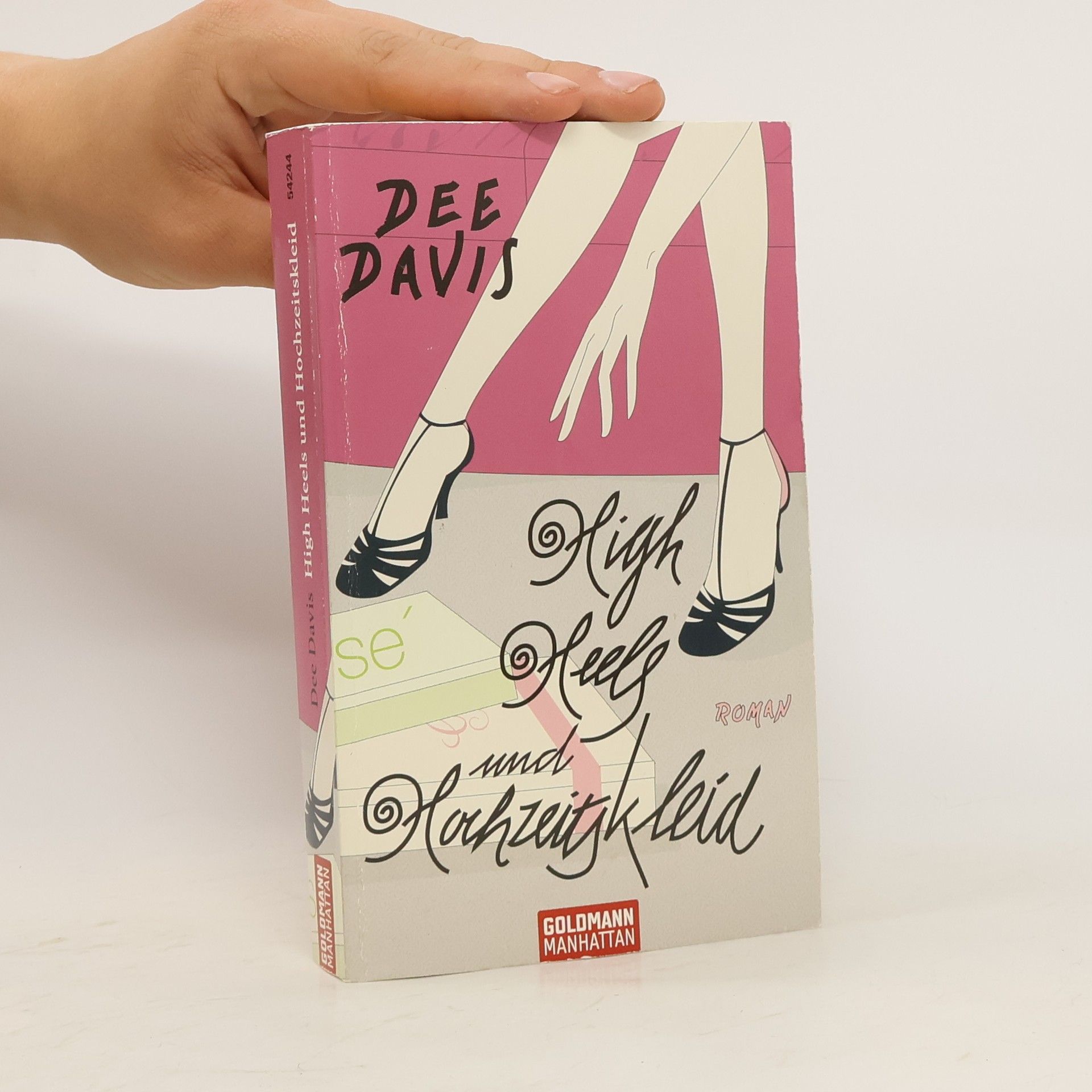 Dee Davis High Heels und Hochzeitskleid