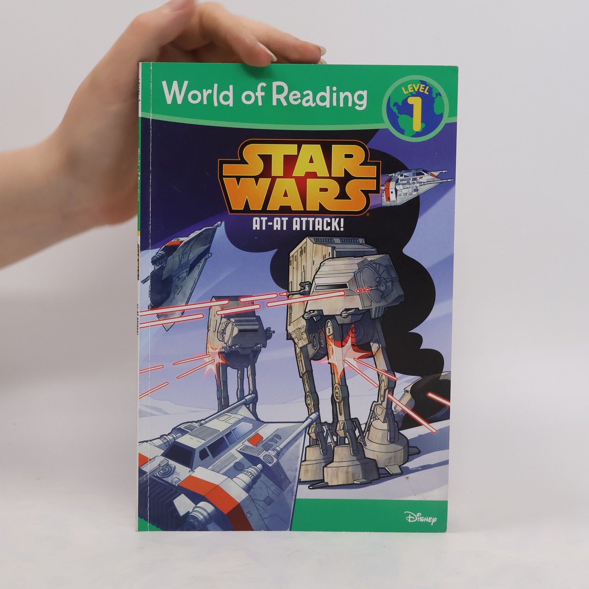 Calliope Glass World of Reading Star Wars AT-AT Attack! Level 1