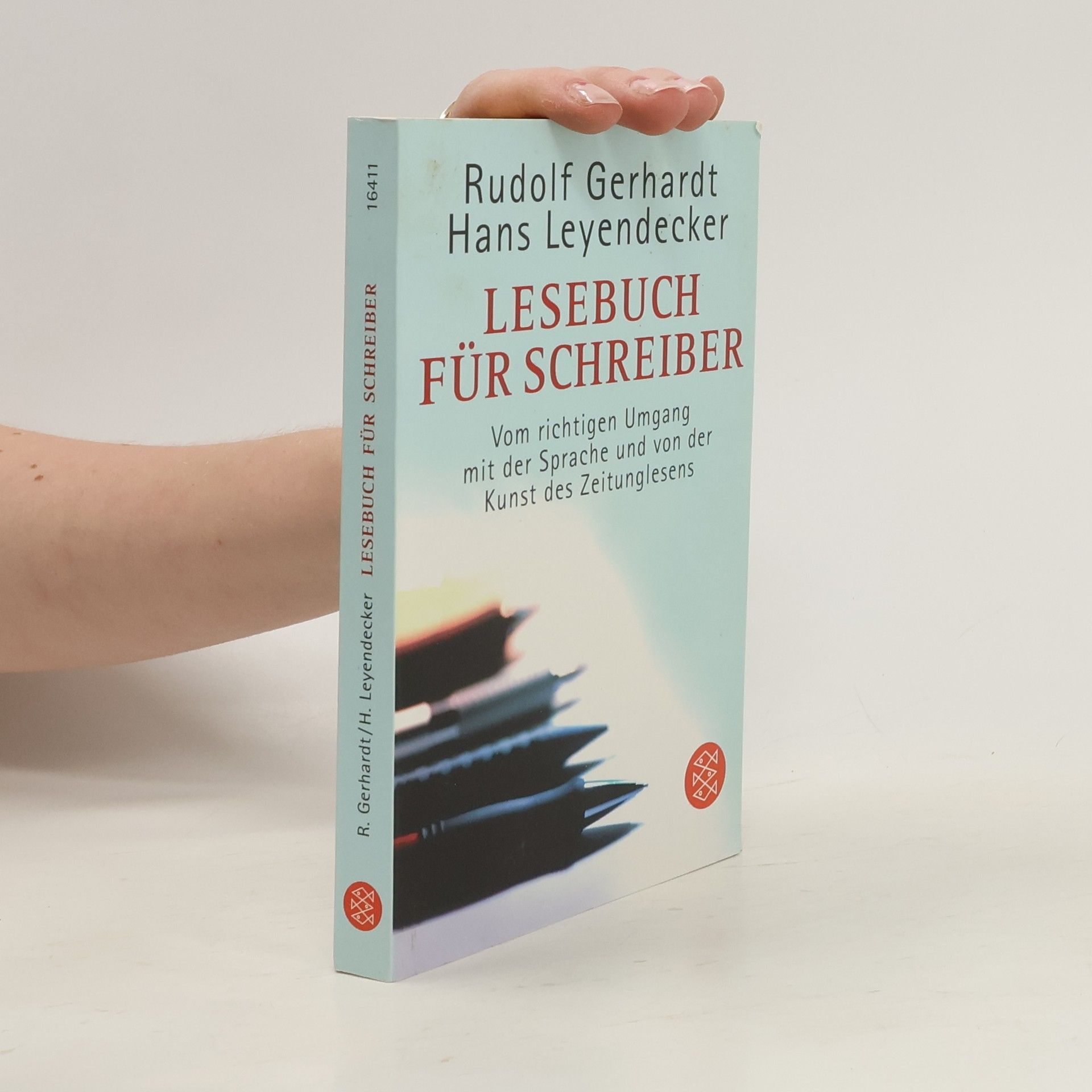 Rudolf Gerhardt Lesebuch für Schreiber