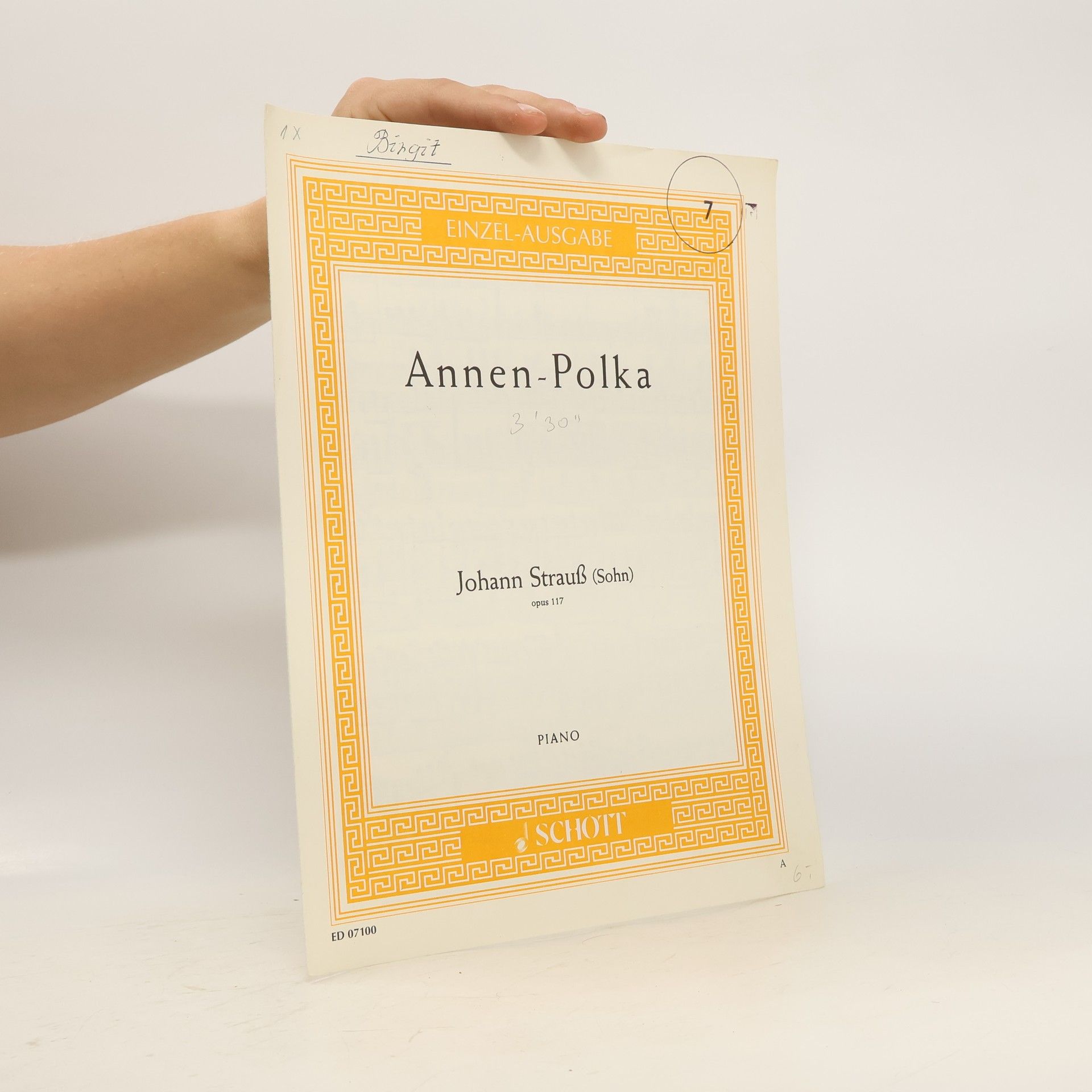 Johann Strauss II Annen-Polka
