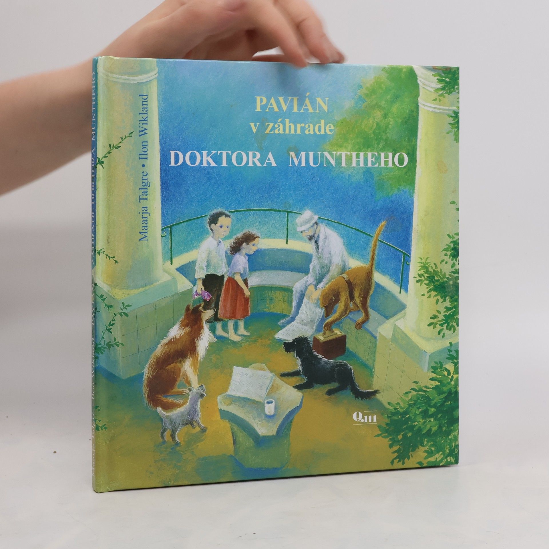 Maarja Talgre Pavián v záhrade doktora Muntheho