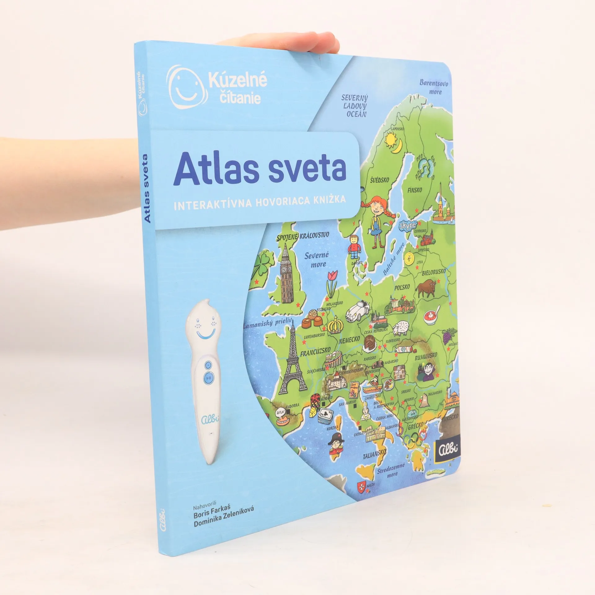 Atlas sveta : interaktívna hovoriaca knižka | Kniha | kolektiv
