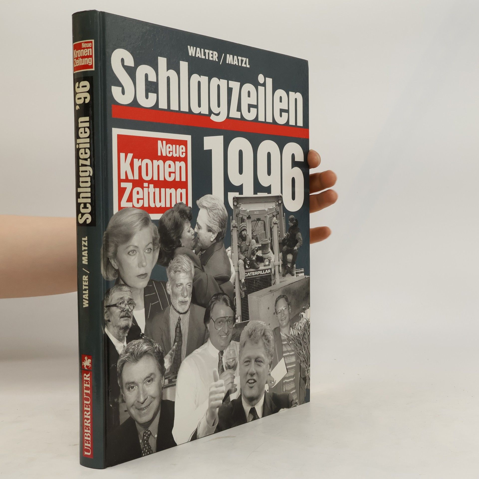 Christoph Matzl Schlagzeilen 1996. Neue Kronenzeitung.