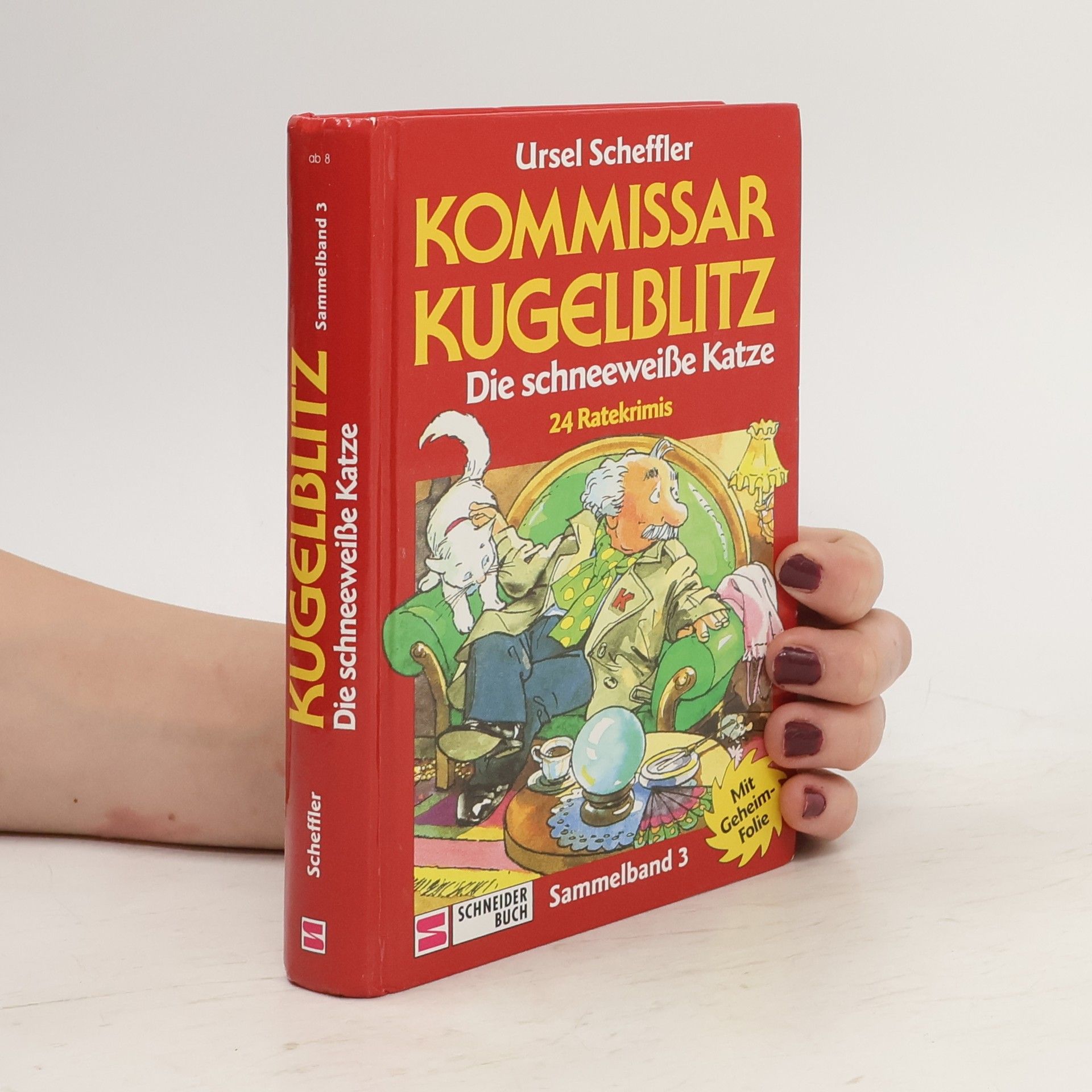 Ursel Scheffler Kommissar Kugelblitz, Die schneeweiße Katze
