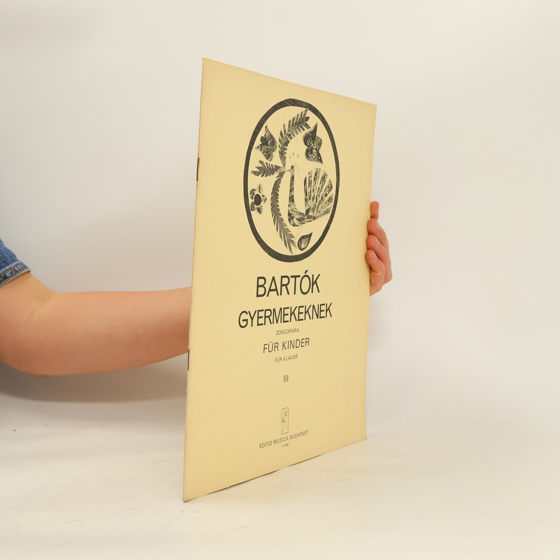 Béla Bartók  Bartók – Gyermekeknek für Klavier III