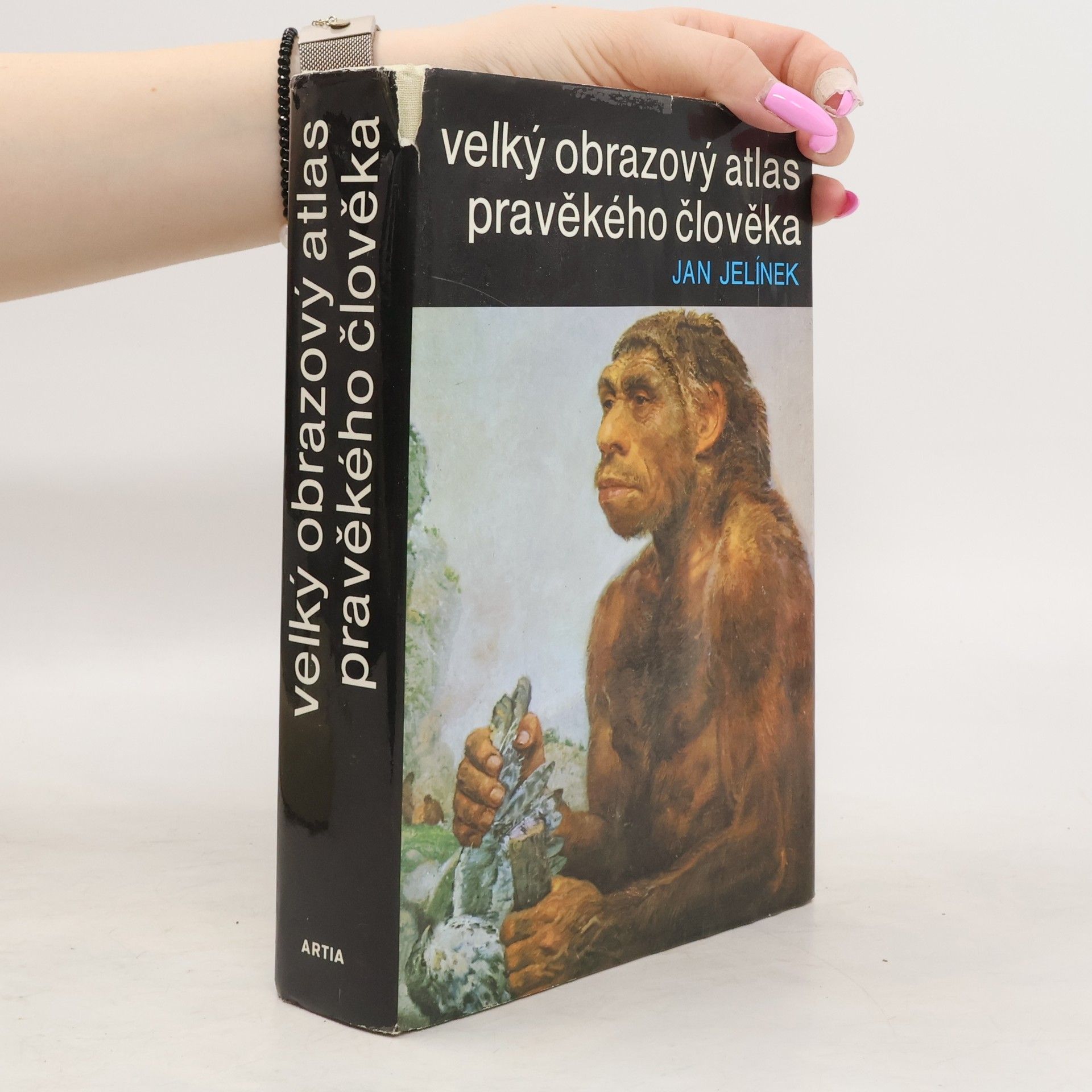 Jan Jelínek Velký obrazový atlas pravěkého člověka