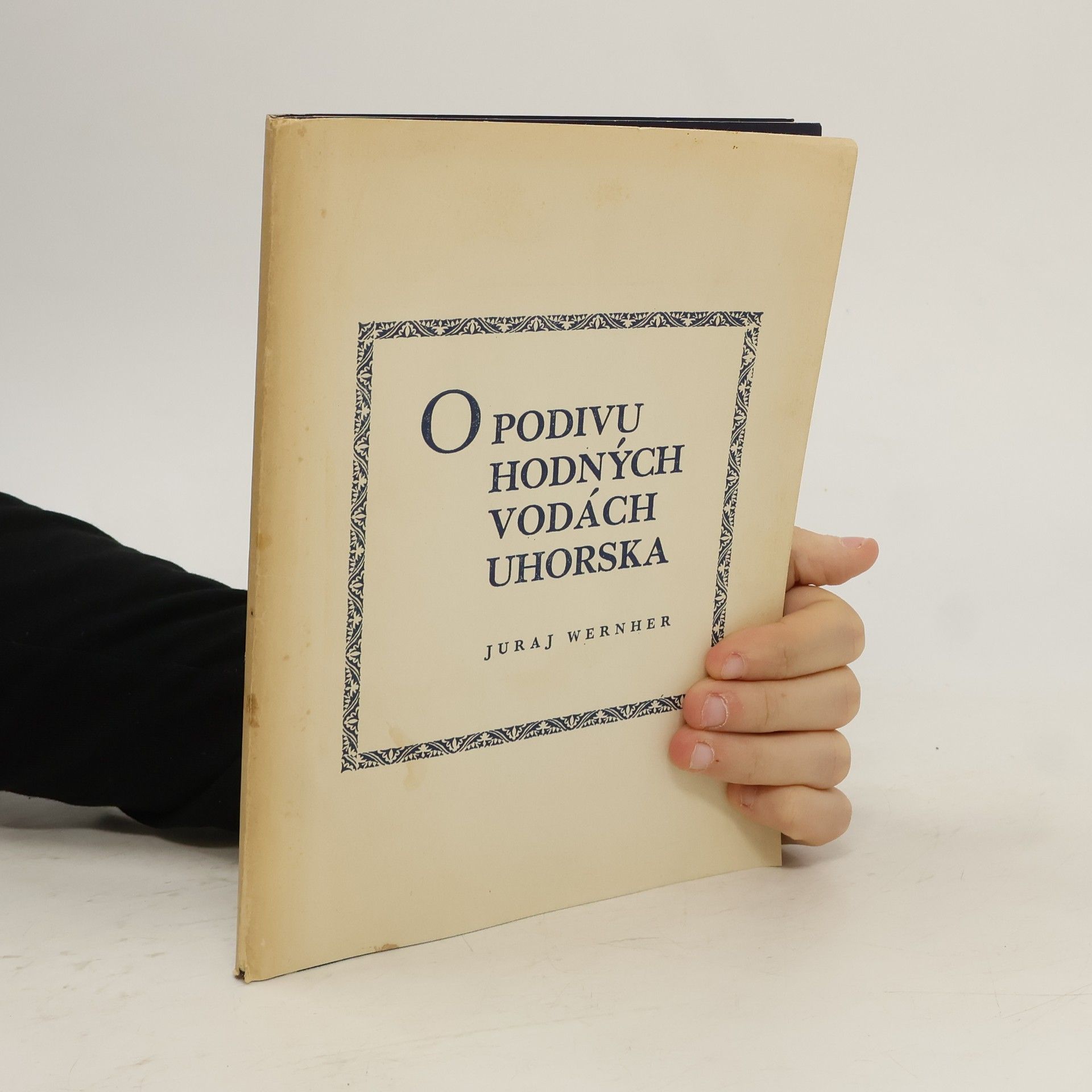 Juraj Werner O podivuhodných vodách Uhorska