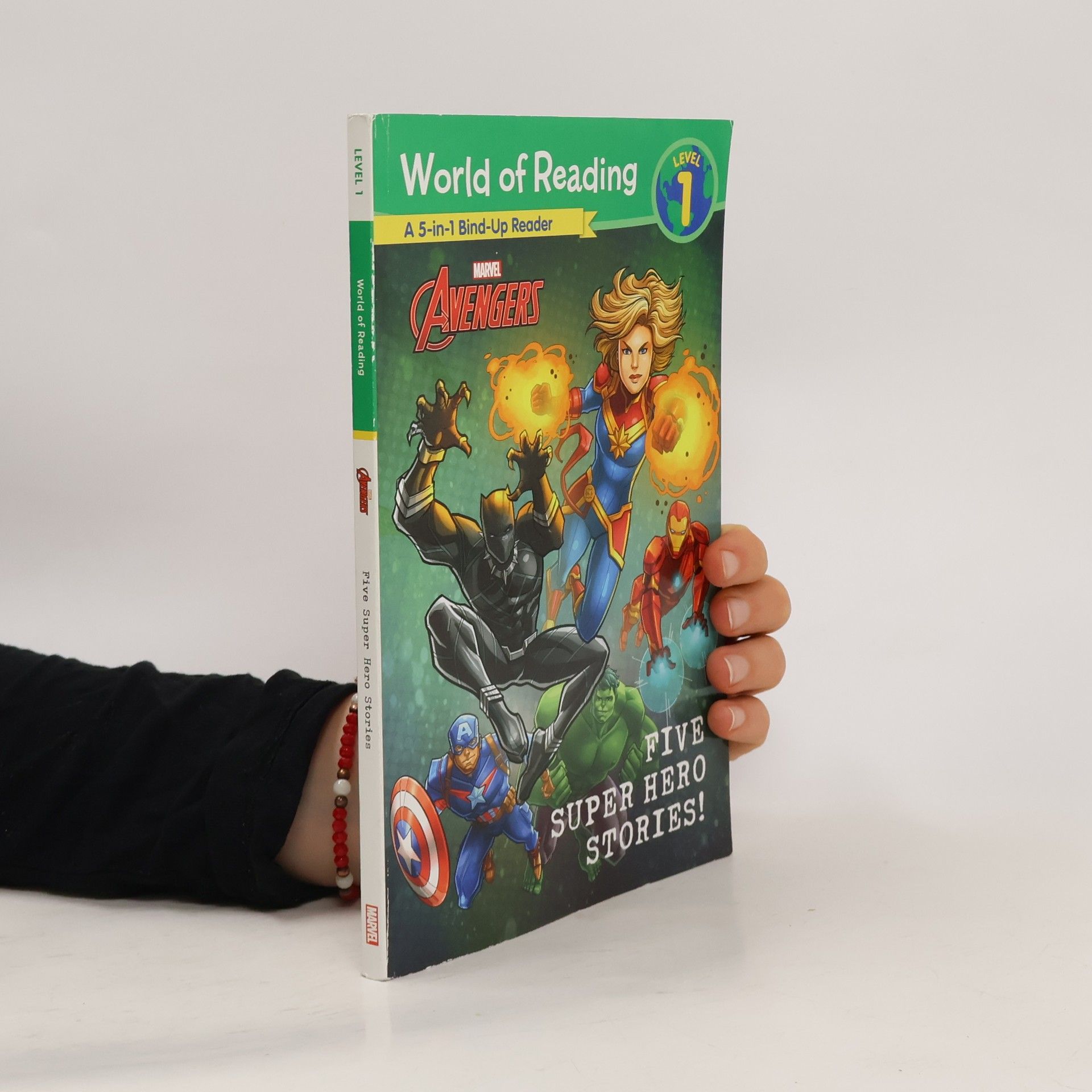 Marvel Press Book Group World of Reading: Five Super Hero Stories!