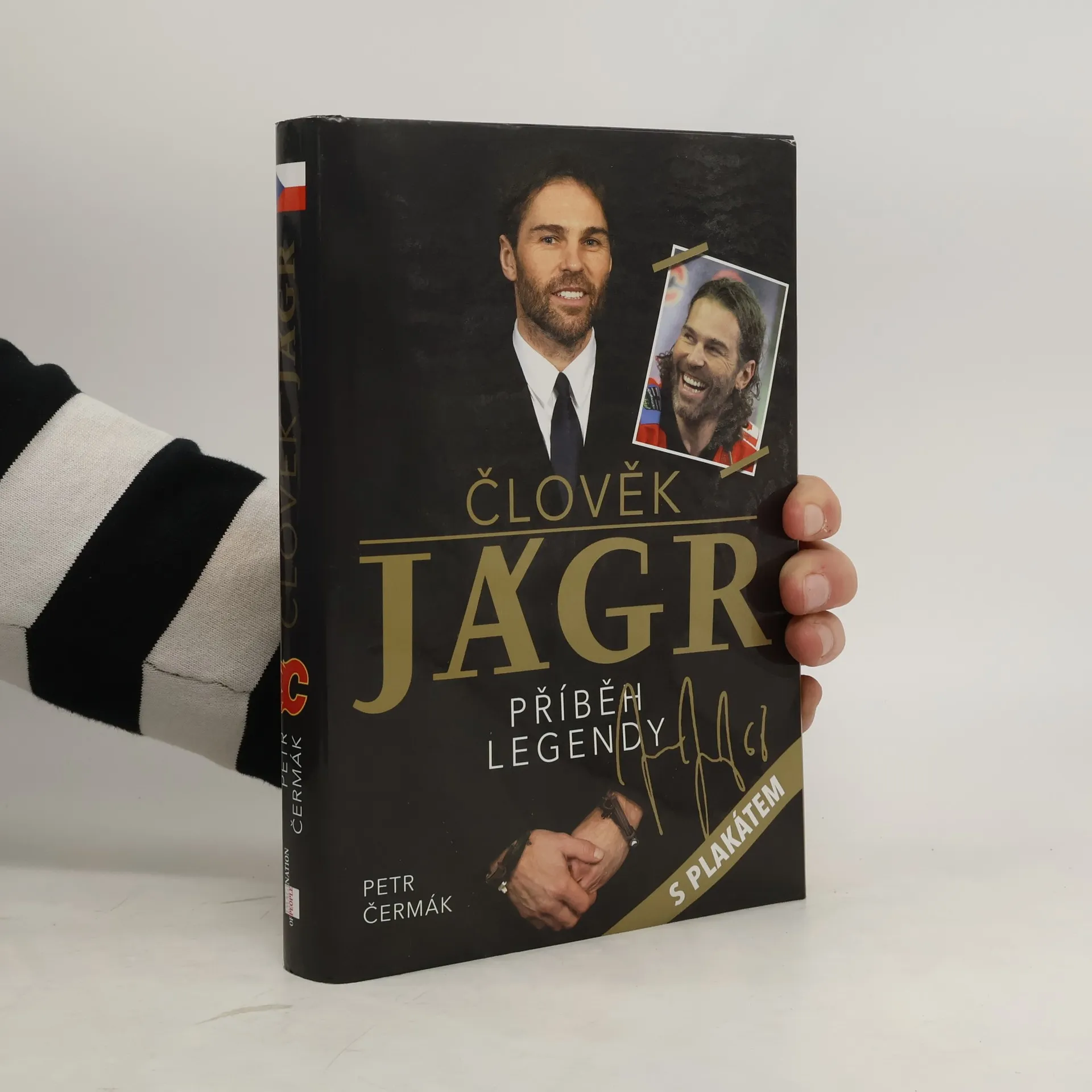 Člověk Jágr | Book | Hardcover | Petr Čermáček | CS