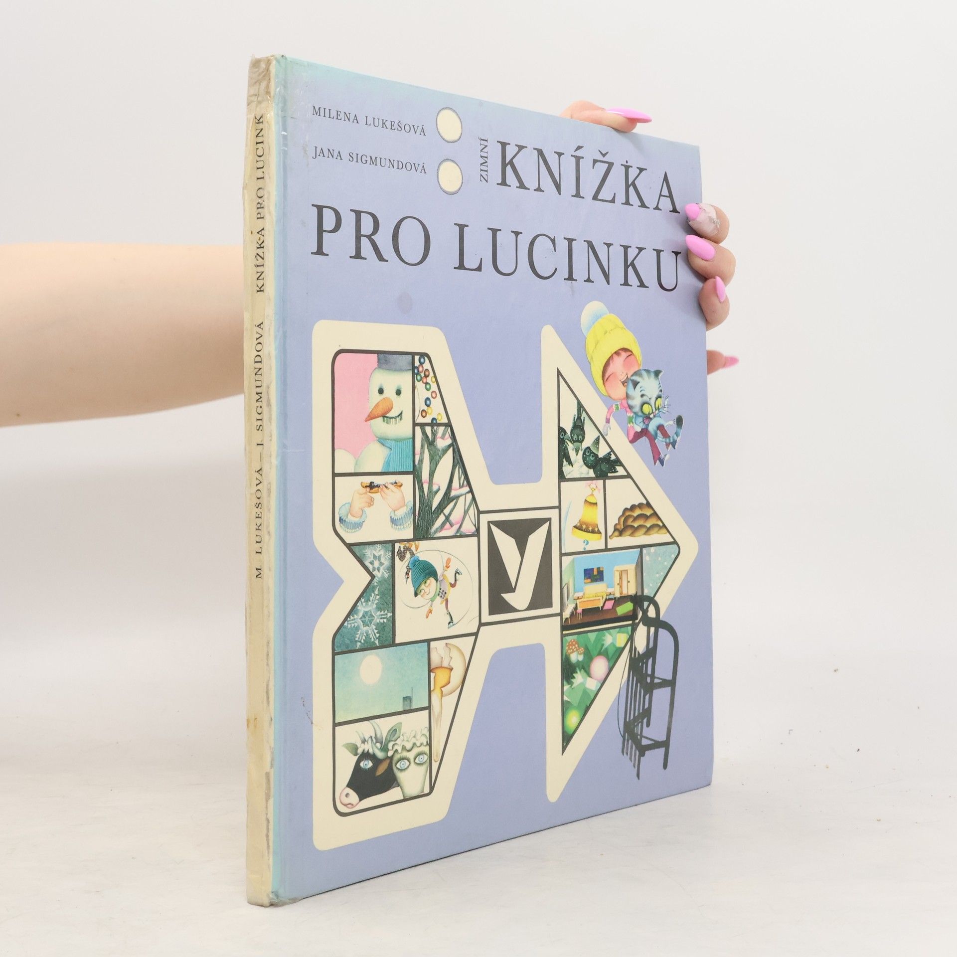 Jana Sigmundová Zimní knížka pro Lucinku