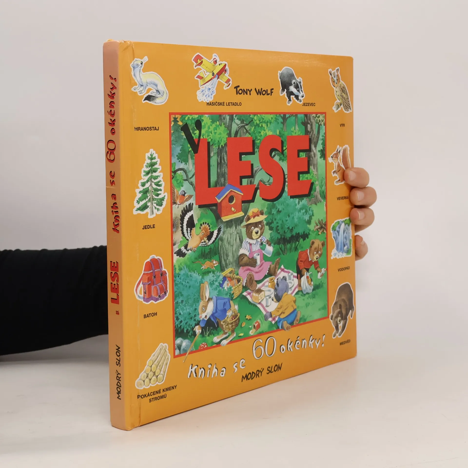 V lese | Libro | Tony Wolf | CS