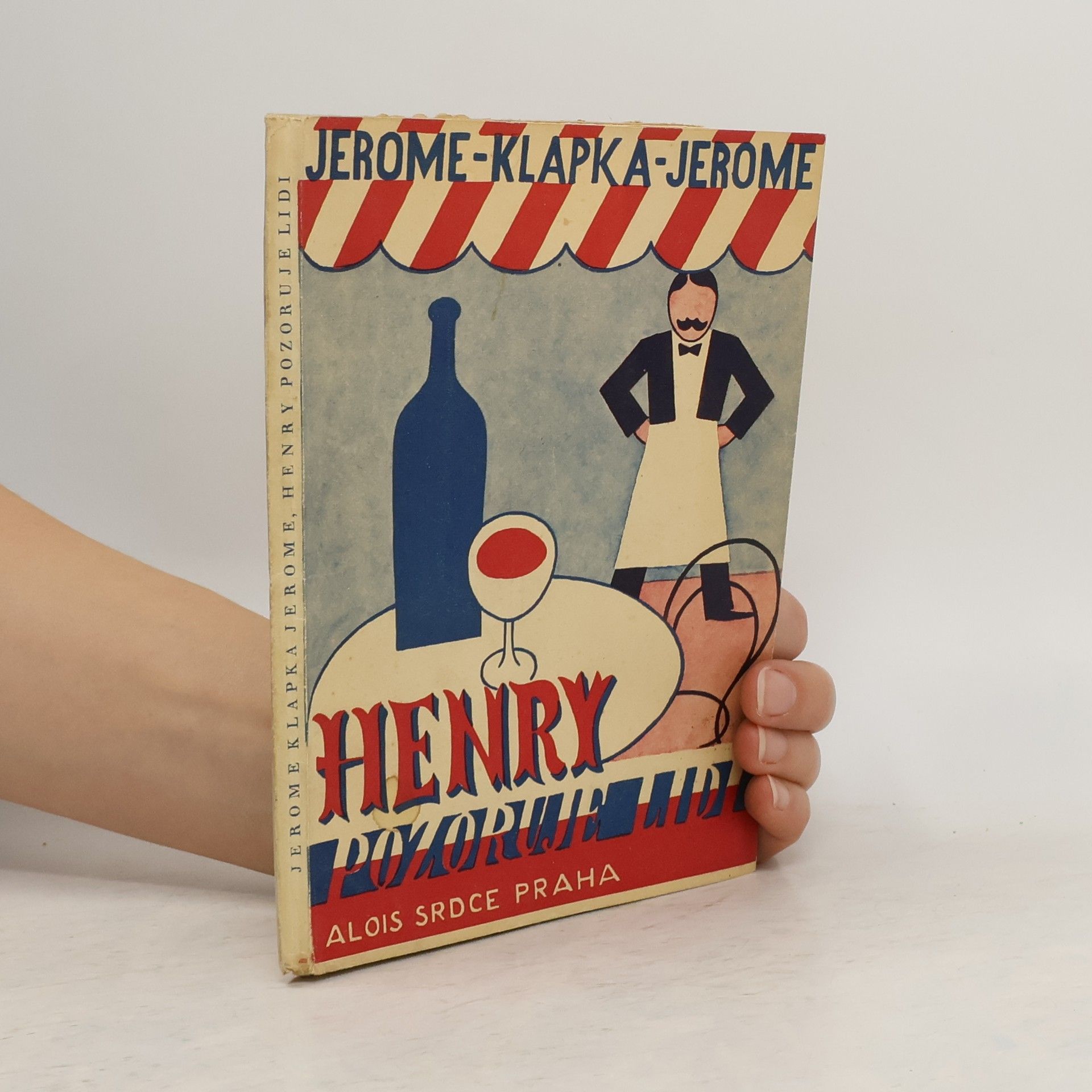 Jerome Klapka Jerome Henry pozoruje lidi