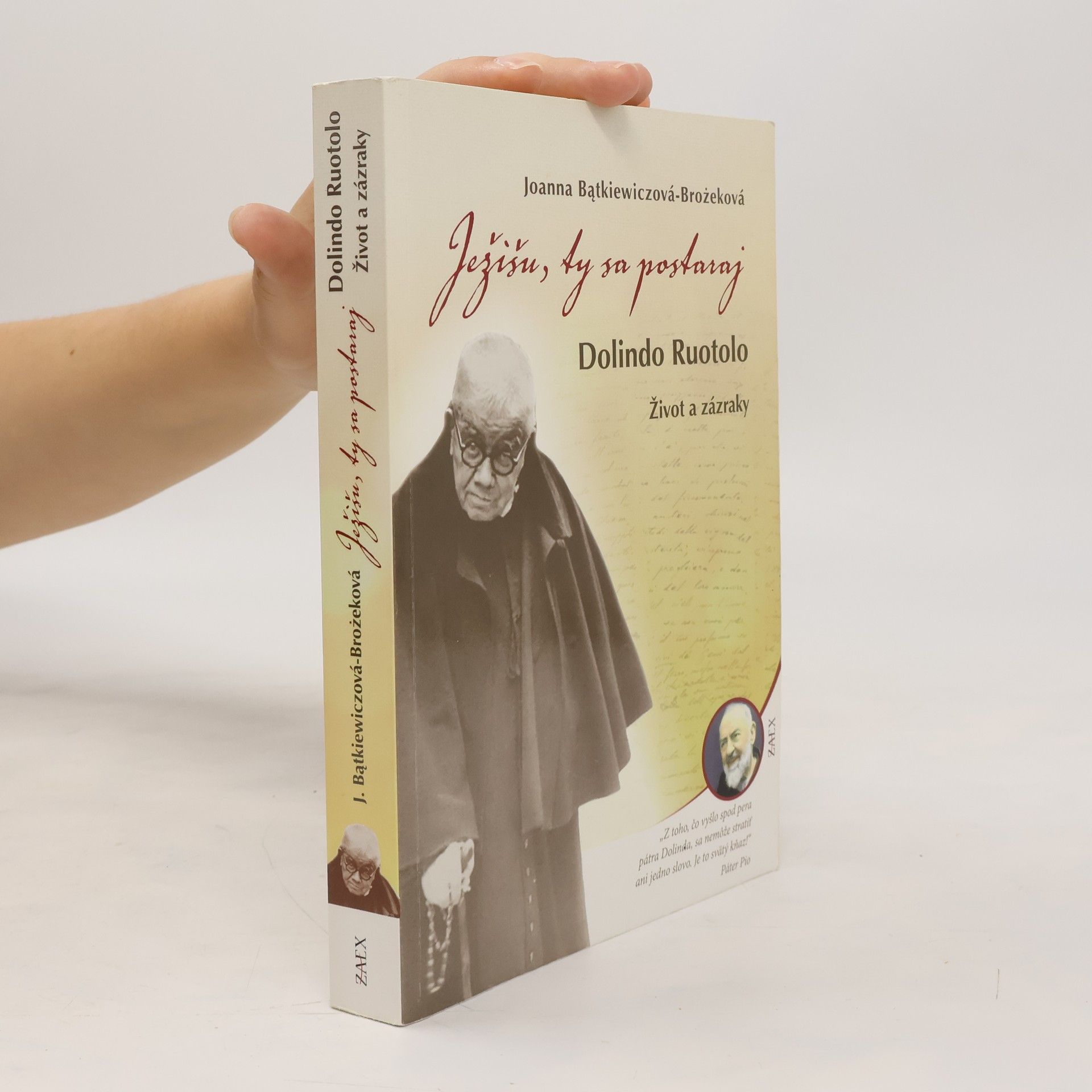 Joanna Bątkiewicz Brożek Ježišu, ty sa postaraj : Páter Dolindo Ruotolo : život a zázraky