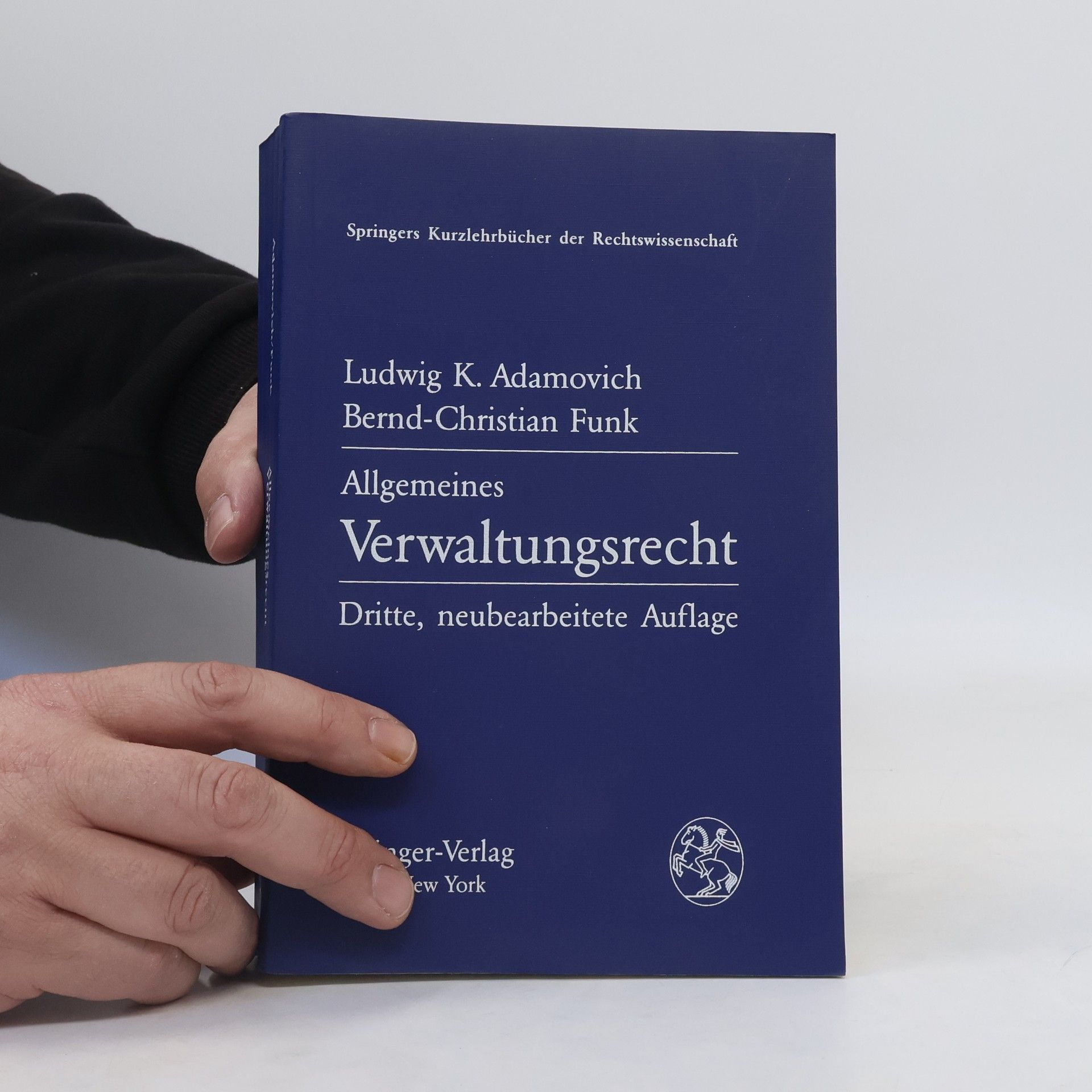Ludwig K Adamovich Allgemeines Verwaltungsrecht