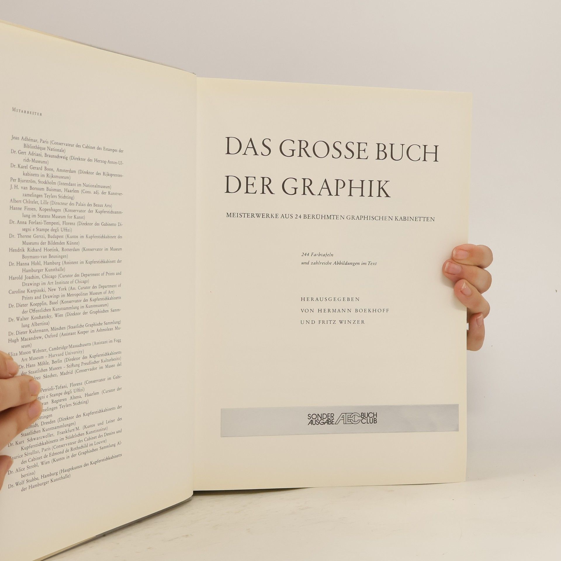 Hermann Boekhoff Das große Buch der Graphik