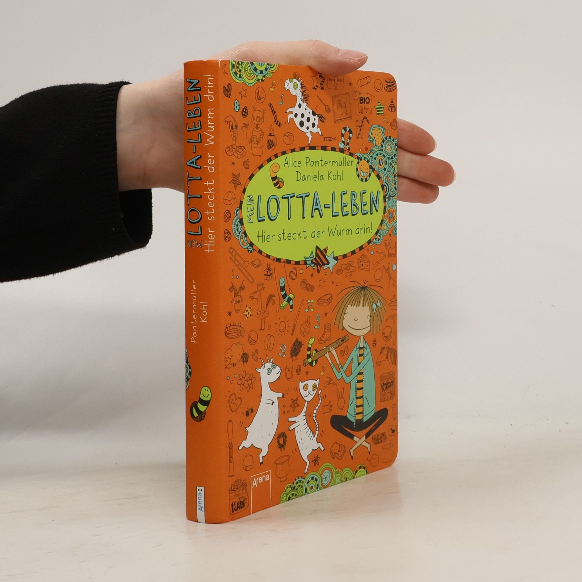 Alice Pantermüller Mein Lotta-Leben. Heir steckt der Wurm drin!