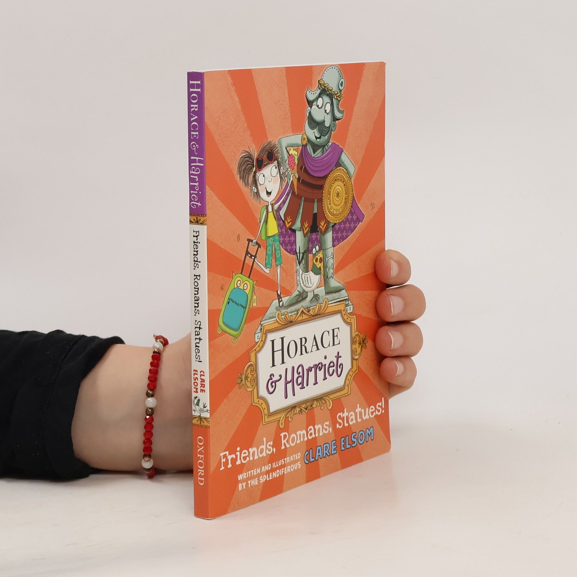 Clare Elsom Horace and Harriet: Friends, Romans, Statues!