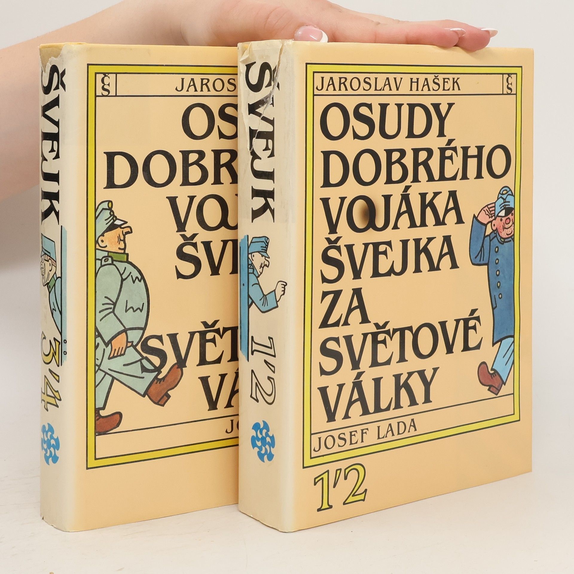 Jaroslav Hašek Osudy dobrého vojáka Švejka za světové války (1-4)