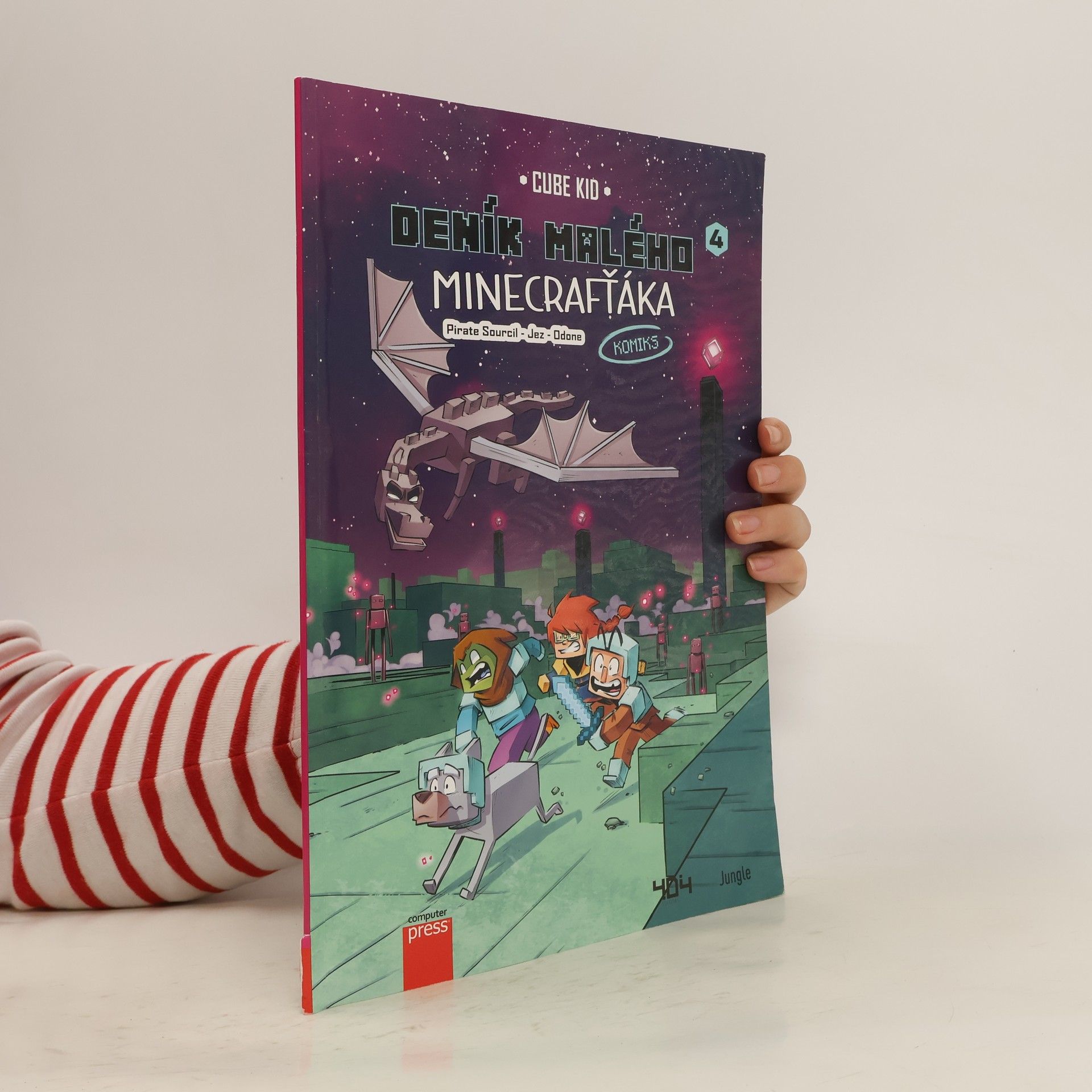 Piratesourcil Deník malého Minecrafťáka : komiks. 4, Vítejte v Říši Konce