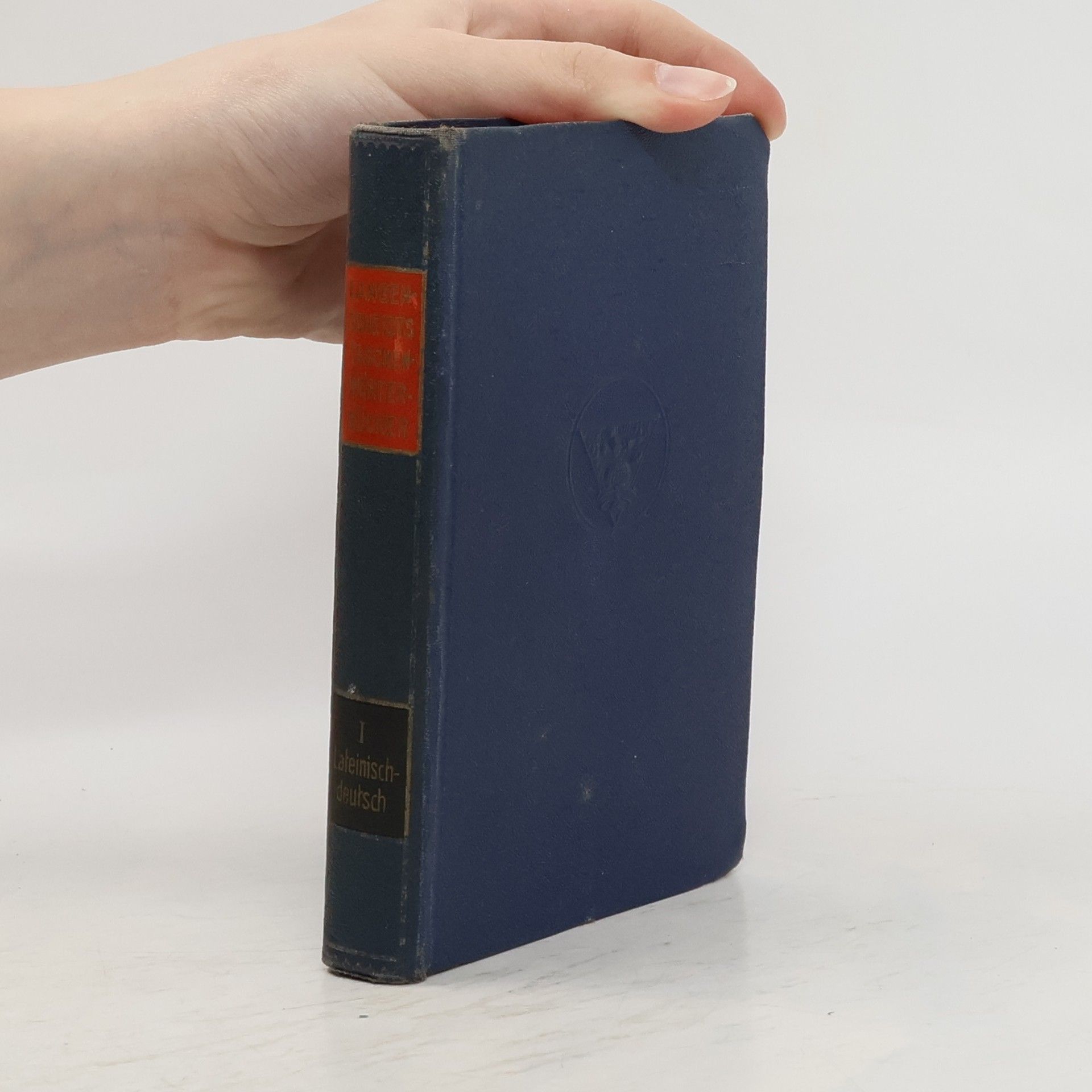 Hermann Menge Langenscheidts Taschenwörterbuch der lateinischen und deutschen Sprache. Erster Teil