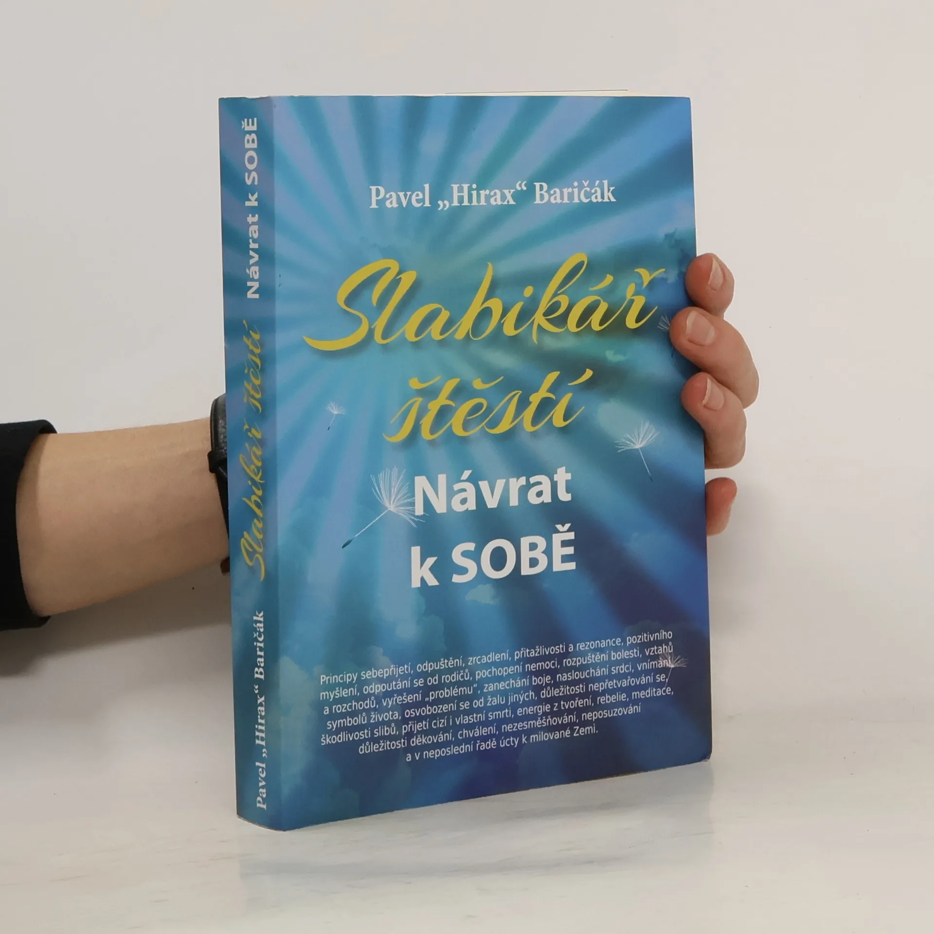 Slabikář štěstí : návrat k sobě | Kniha | mäkká | Pavel "Hirax" Baričák | CS