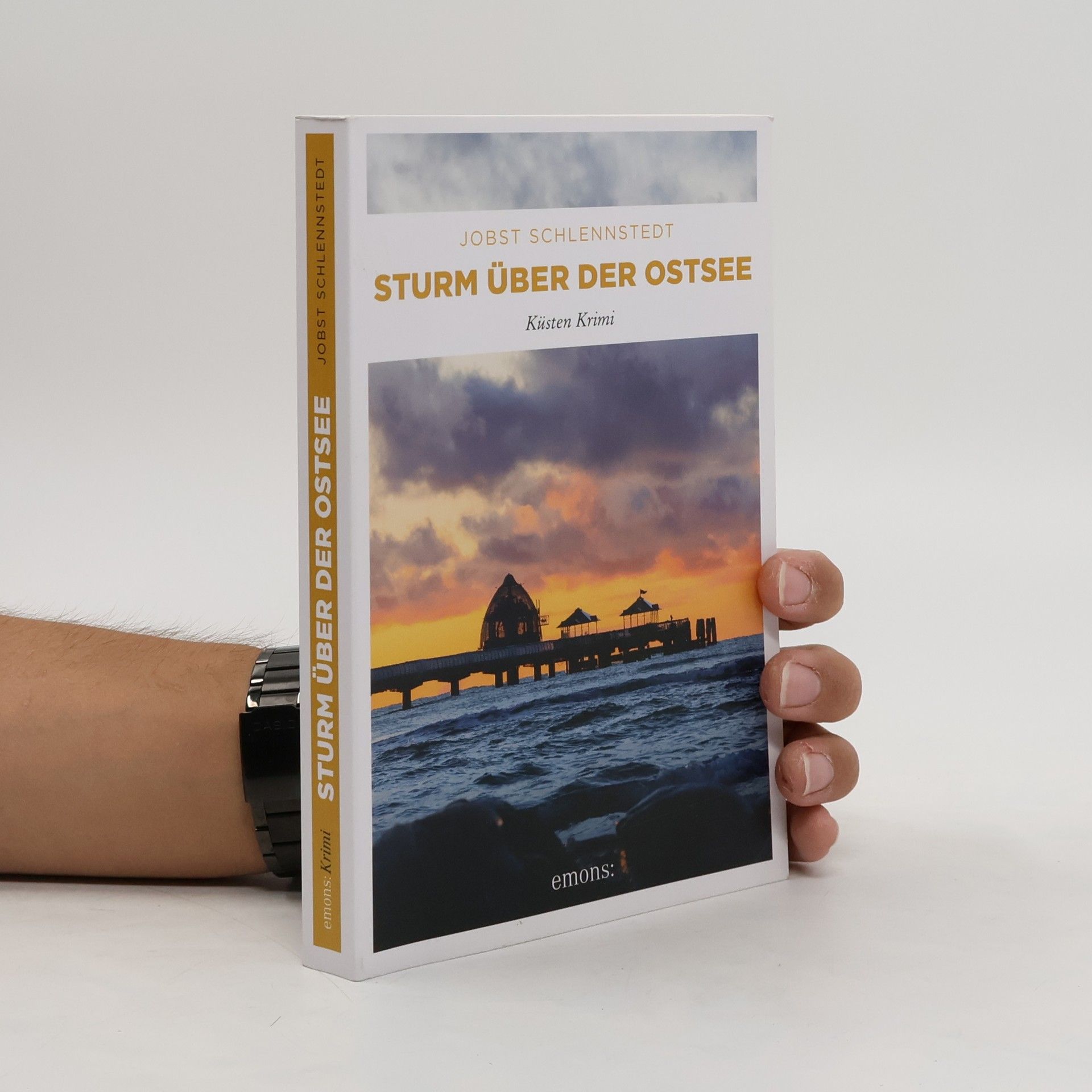 Jobst Schlennstedt Sturm über der Ostsee