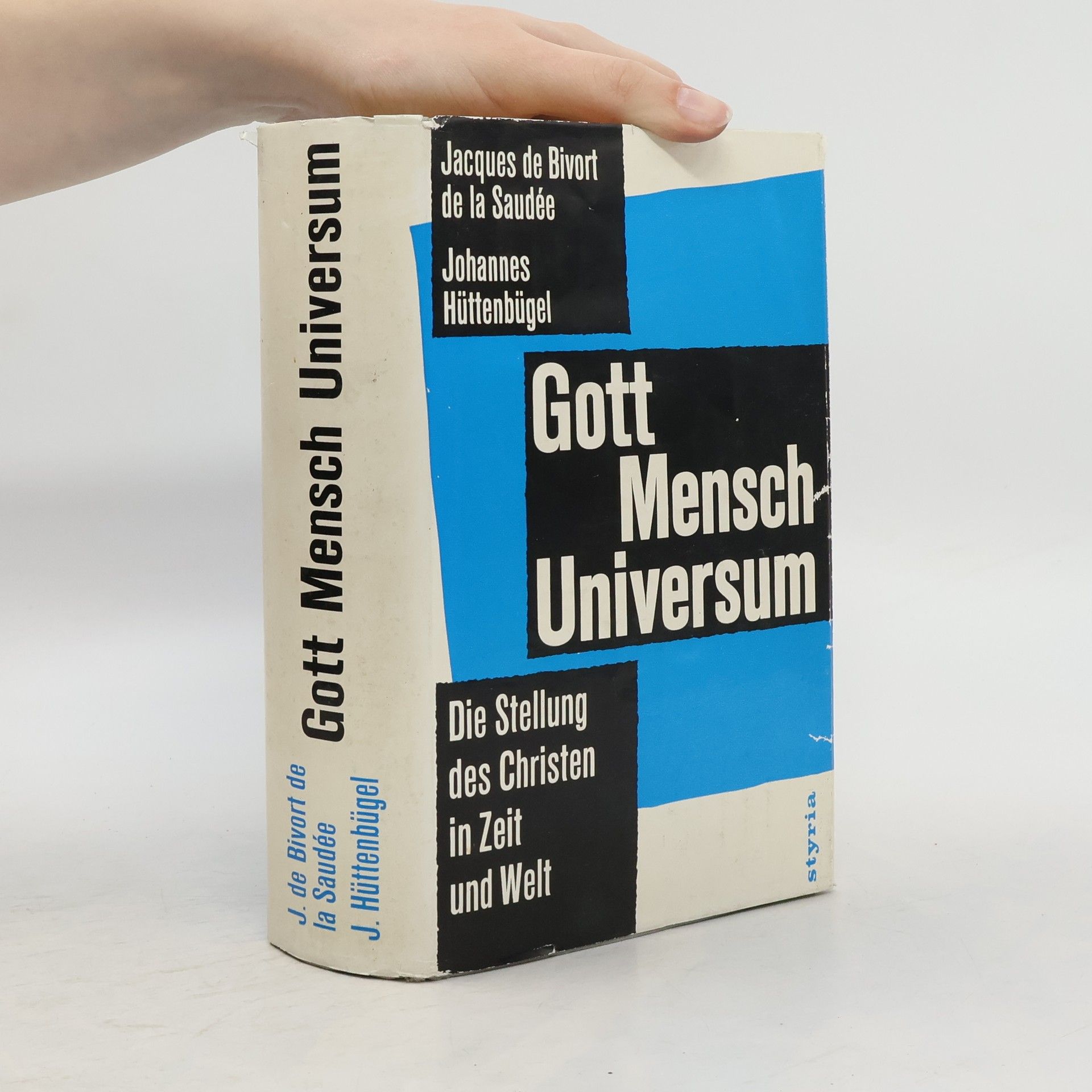 Jacques de Bivort la Saudée Gott. Mensch. Universum
