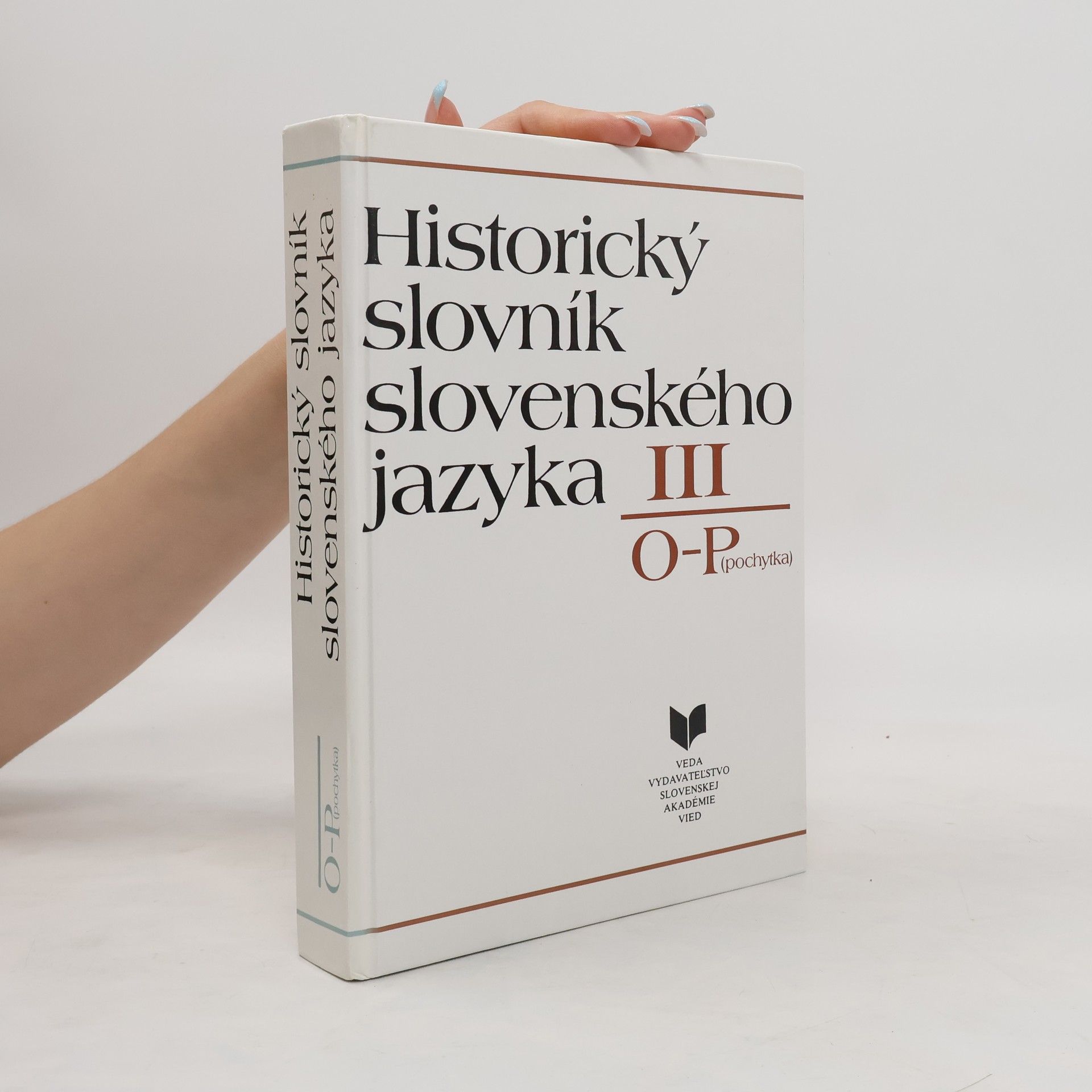 Autores varios Slovník slovenského jazyka III. P-R