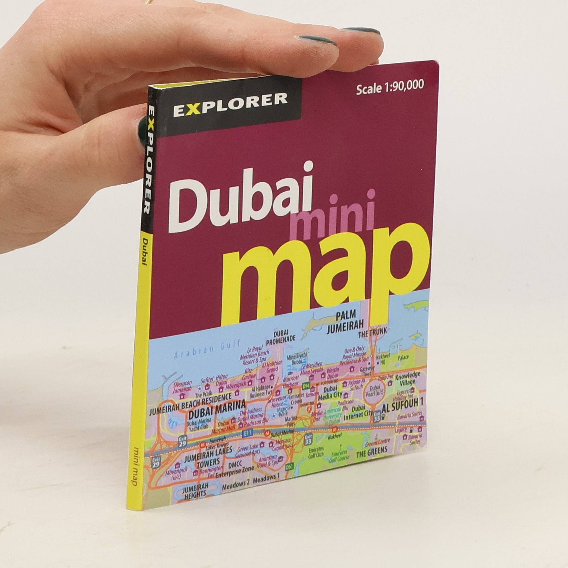 Kolektiv autorů Dubai Mini Map