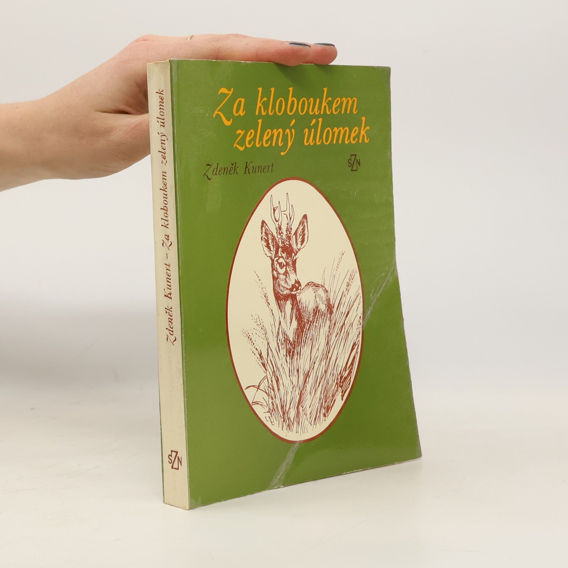 Zdeněk Kunert Za kloboukem zelený úlomek