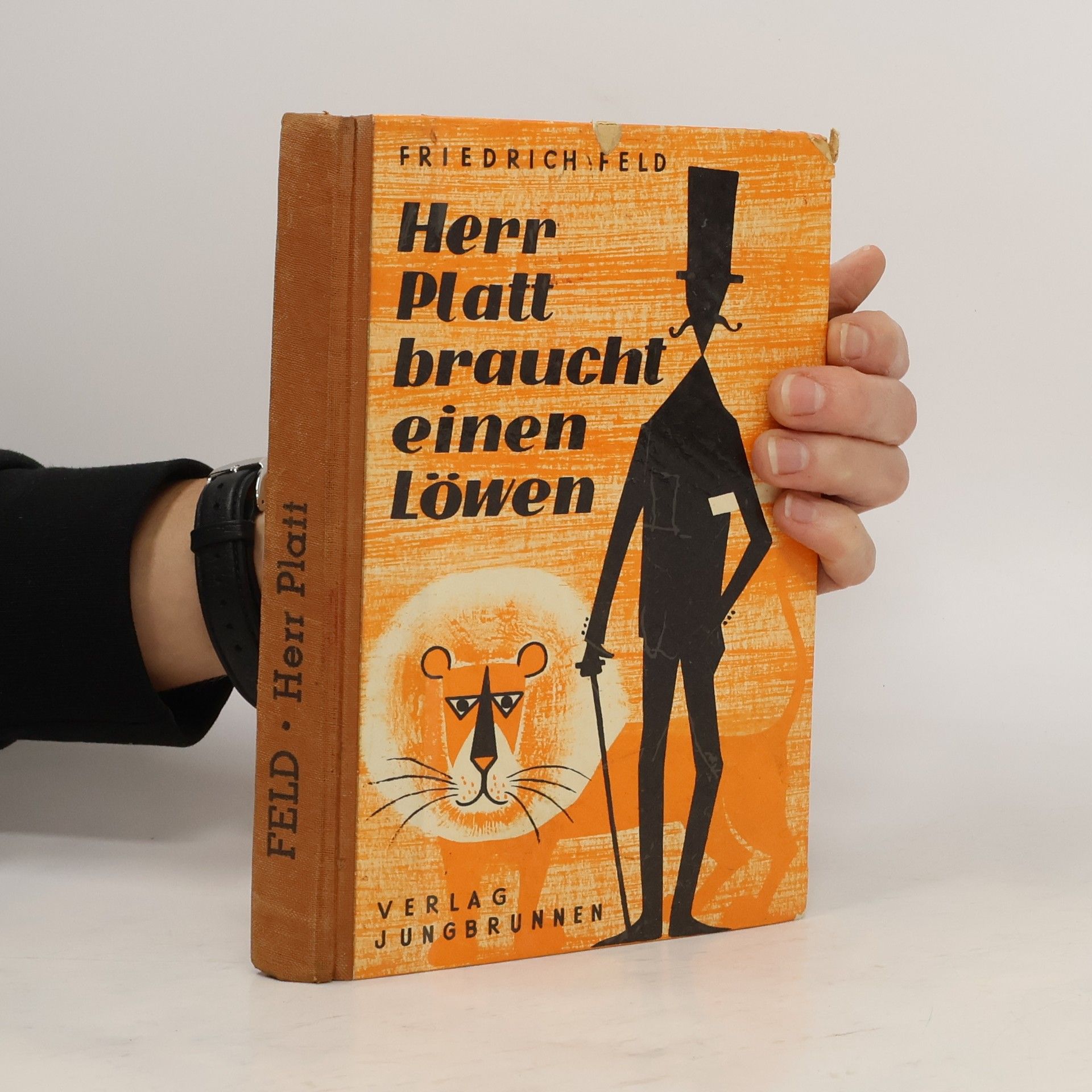 Friedrich Rosenfeld Herr Platt braucht einen Löwen