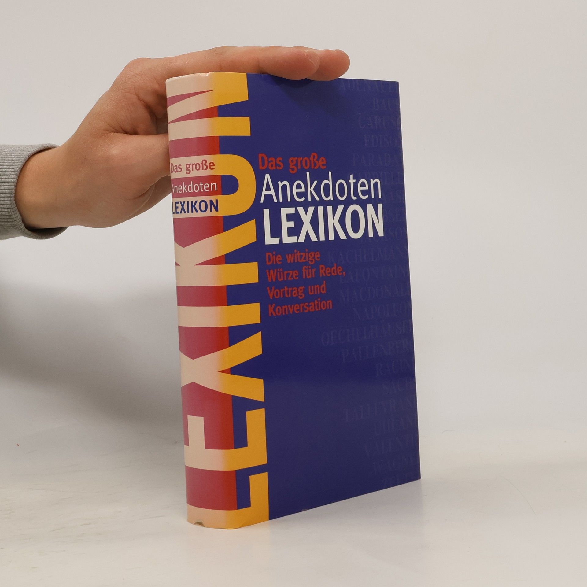 Collectif d'auteurs Das große Anekdoten Lexikon