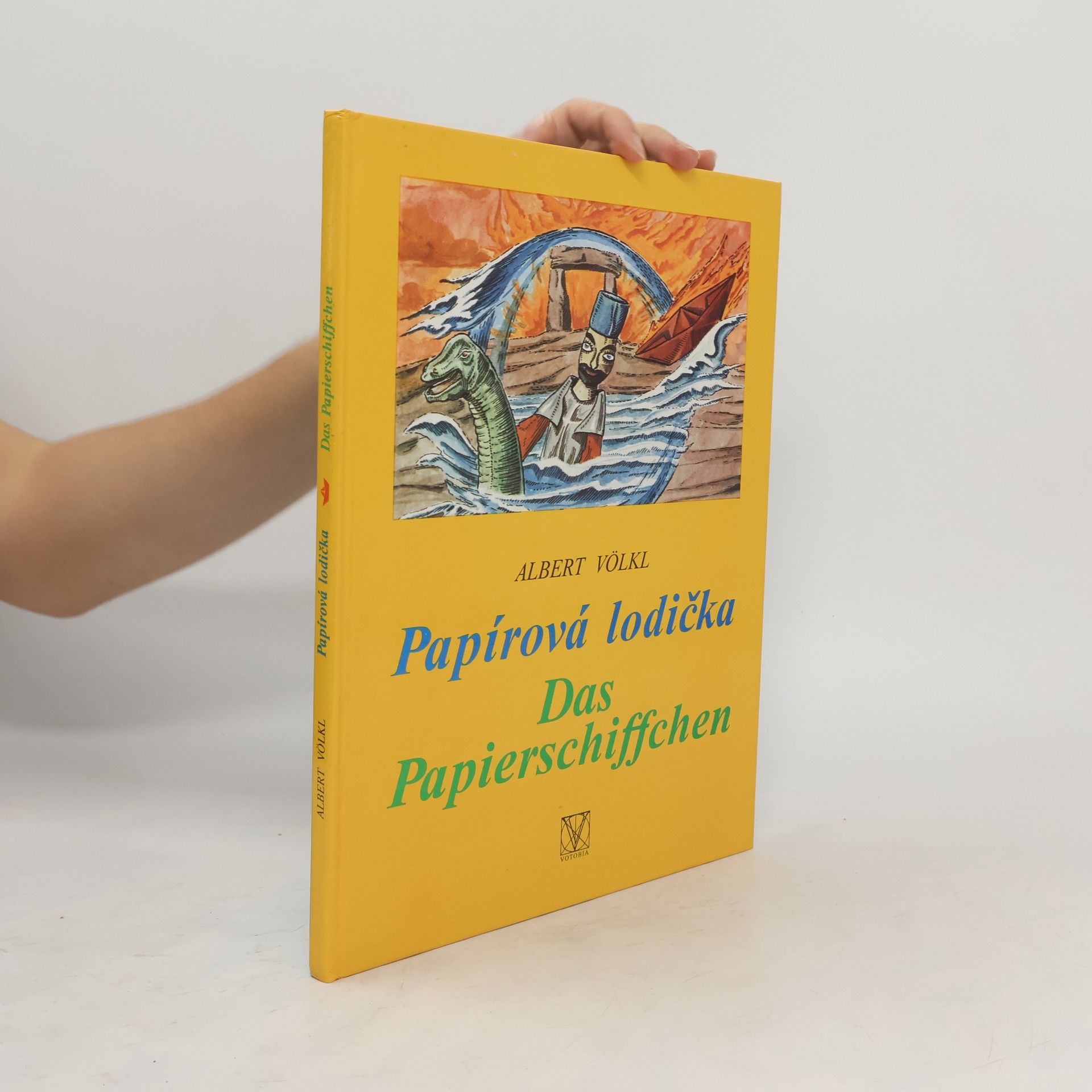 Albert Völkl Papírová lodička / Das Papierschiffchen