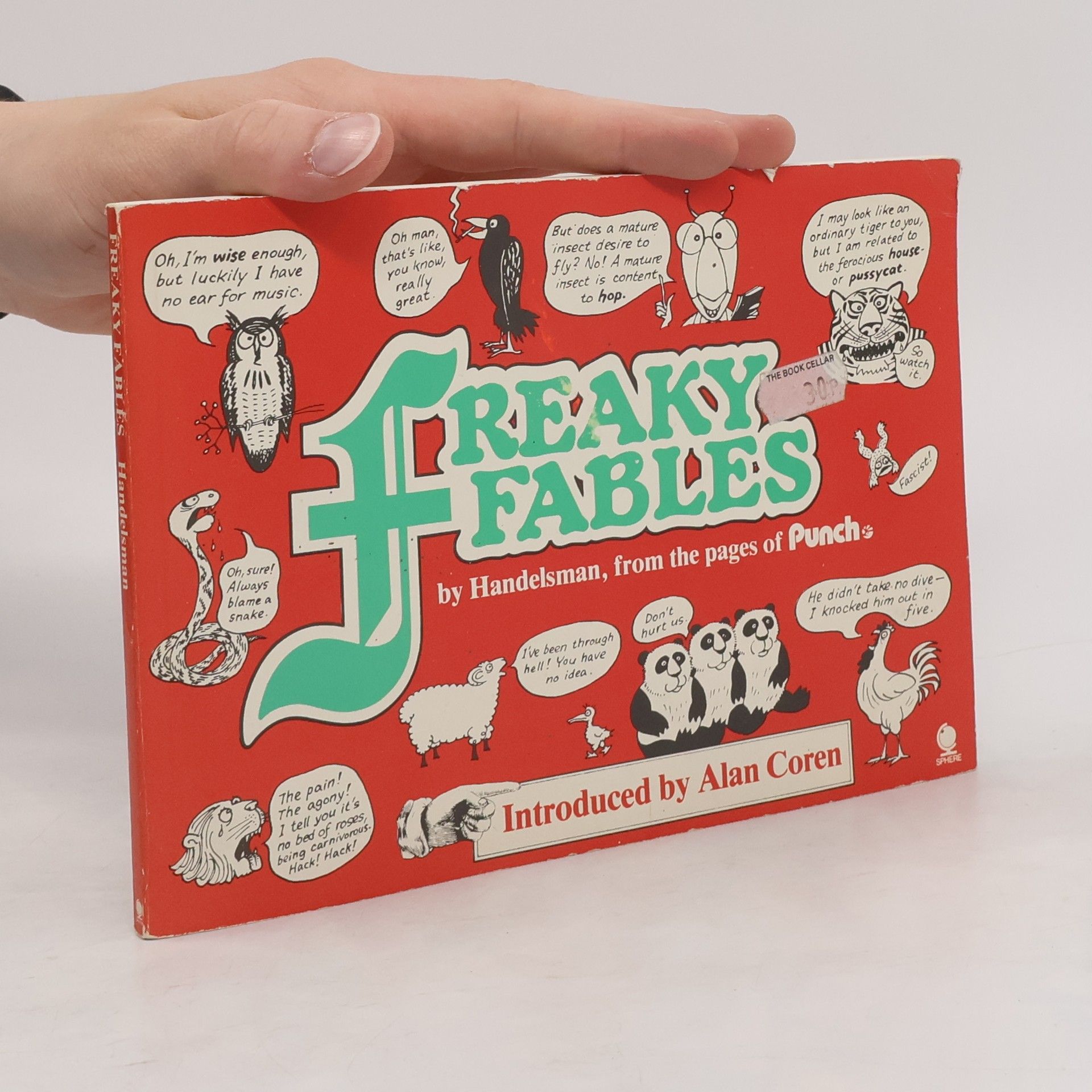 Alan Coren Freaky Fables by Handelsman