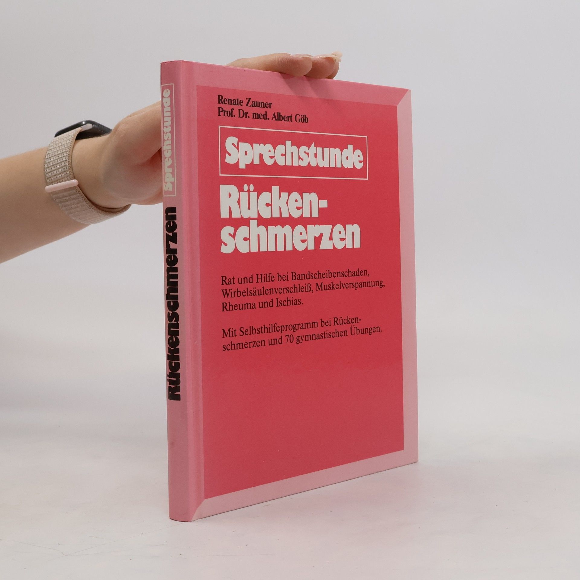 Renate Zauner Sprechstunde Rückenschmerzen