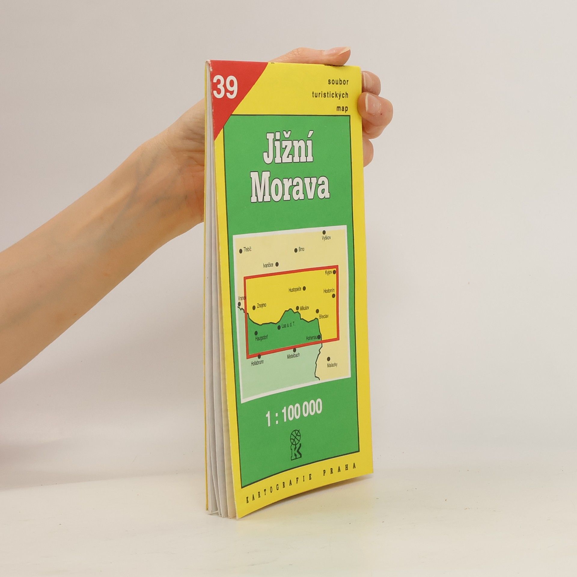 Kartografie Praha Jižní Morava