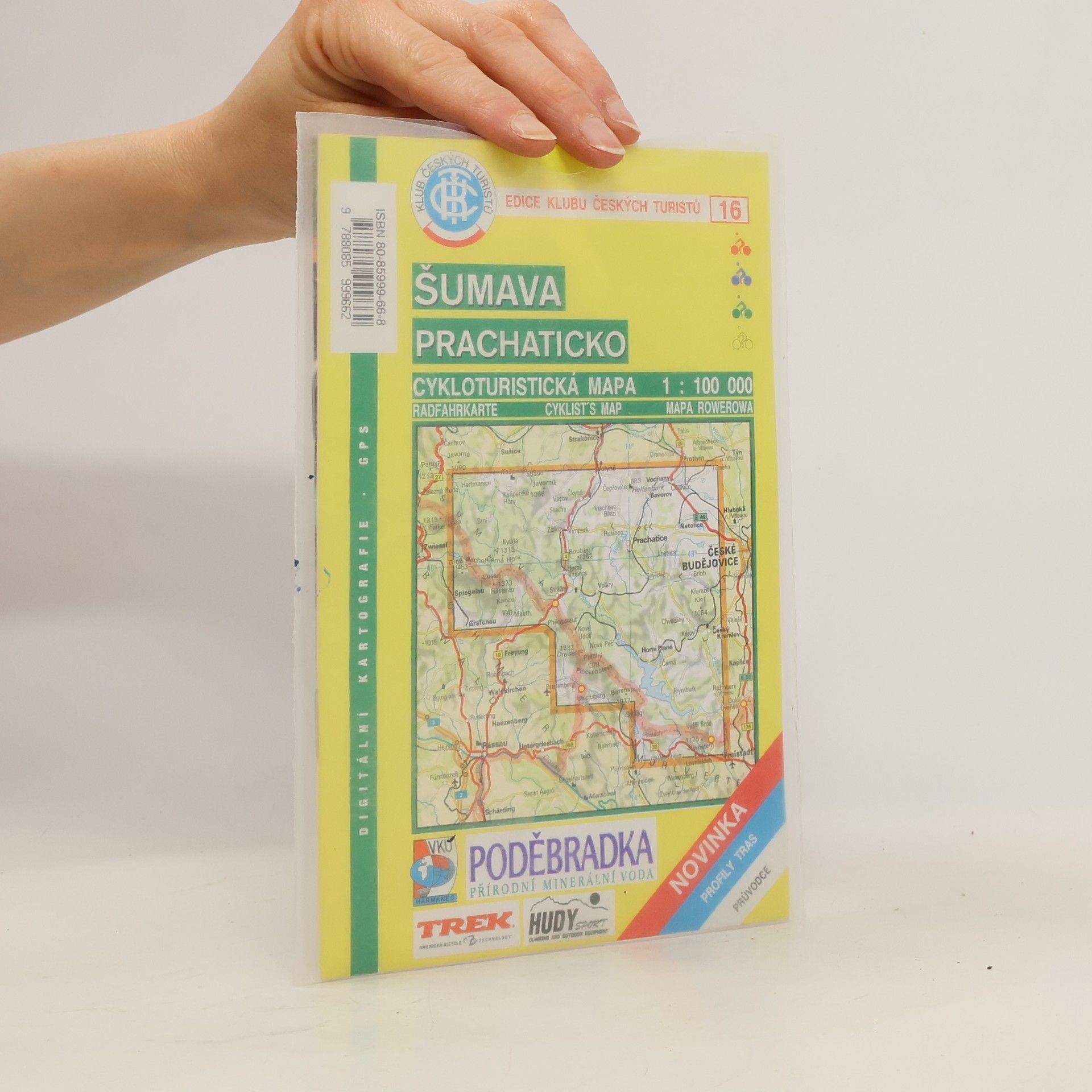 Autorenkollektiv Šumava Prachaticko. Cykloturistická mapa