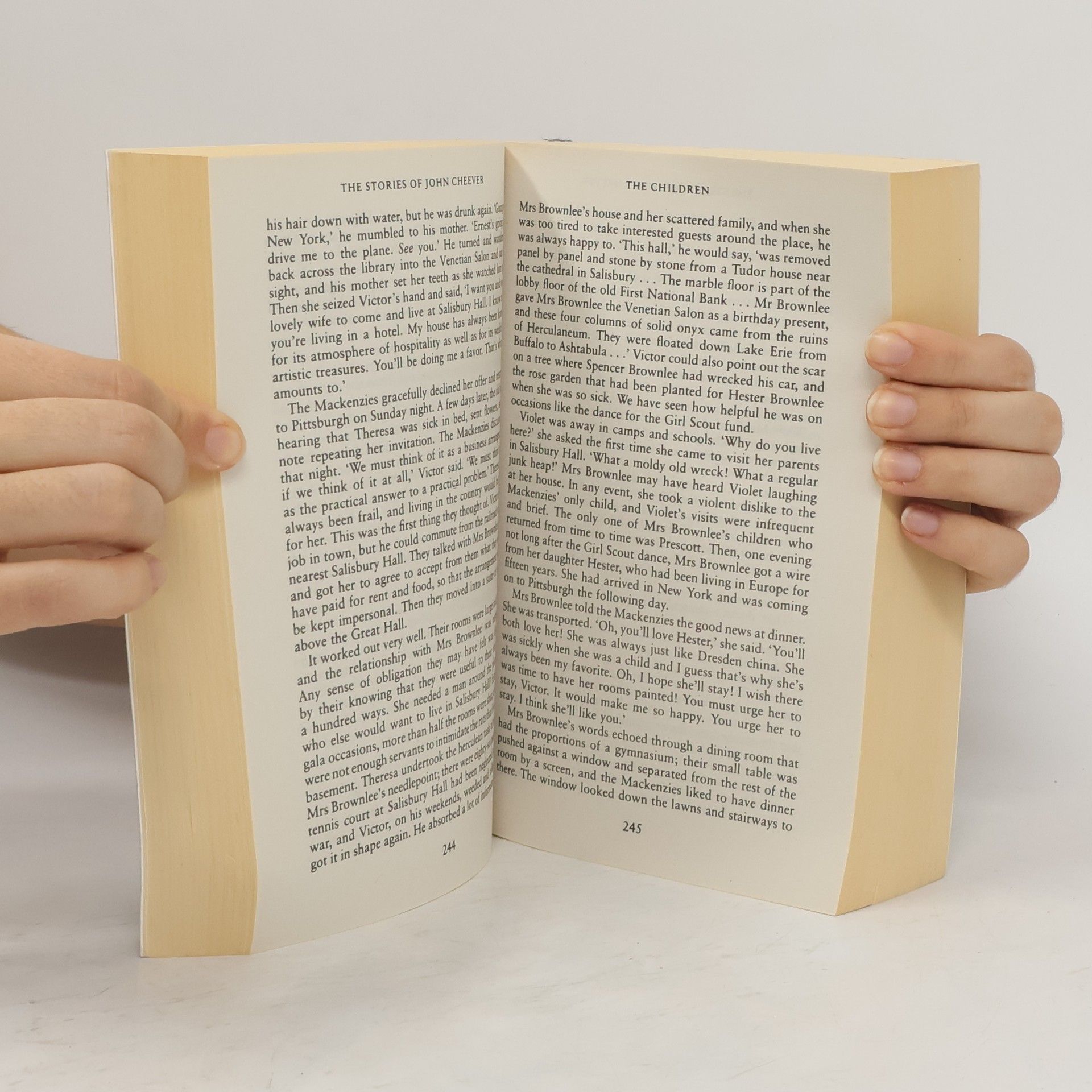 John Cheever The stories of John Cheever