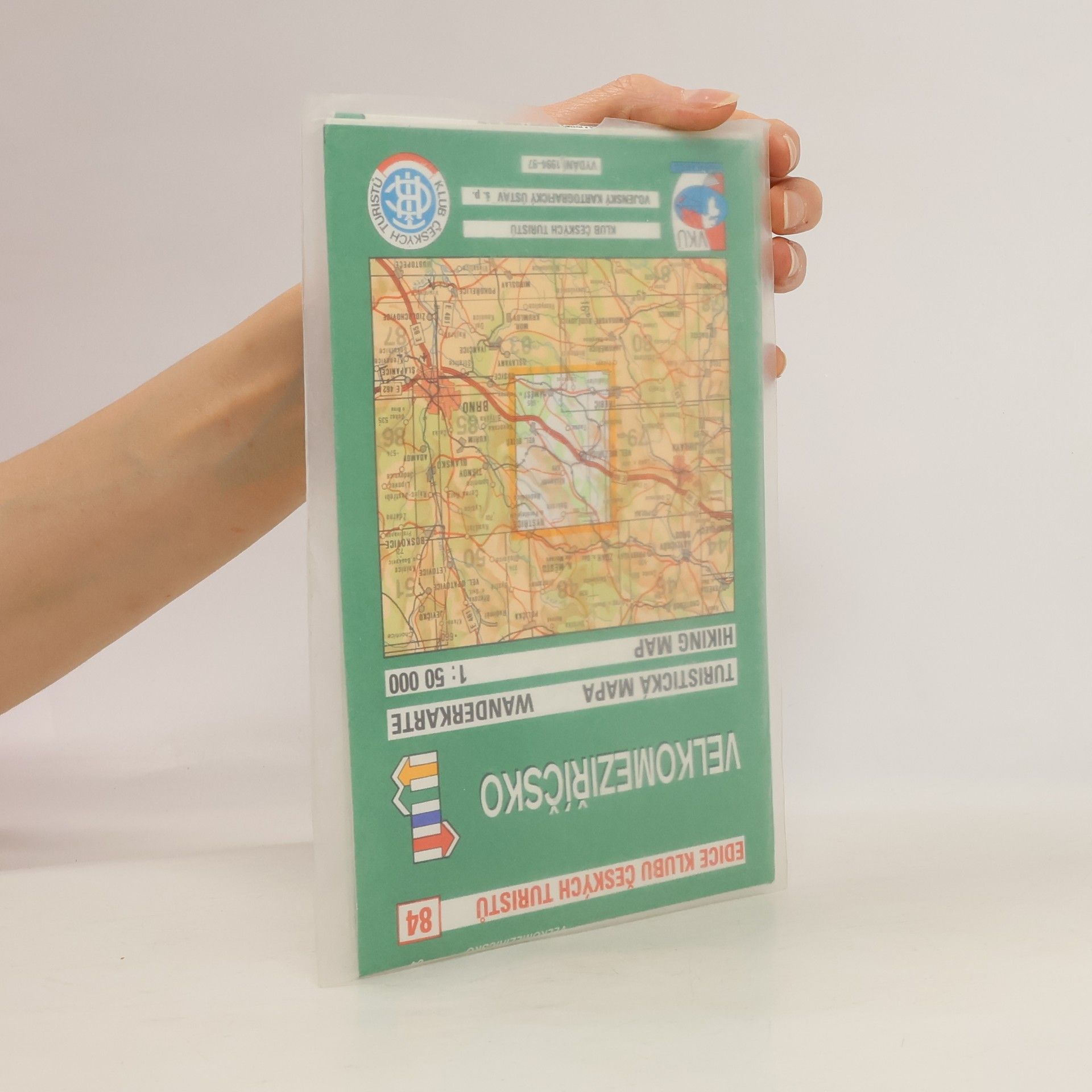 Collectif d'auteurs Velkomezříčsko : turistická mapa : 1 : 50 000