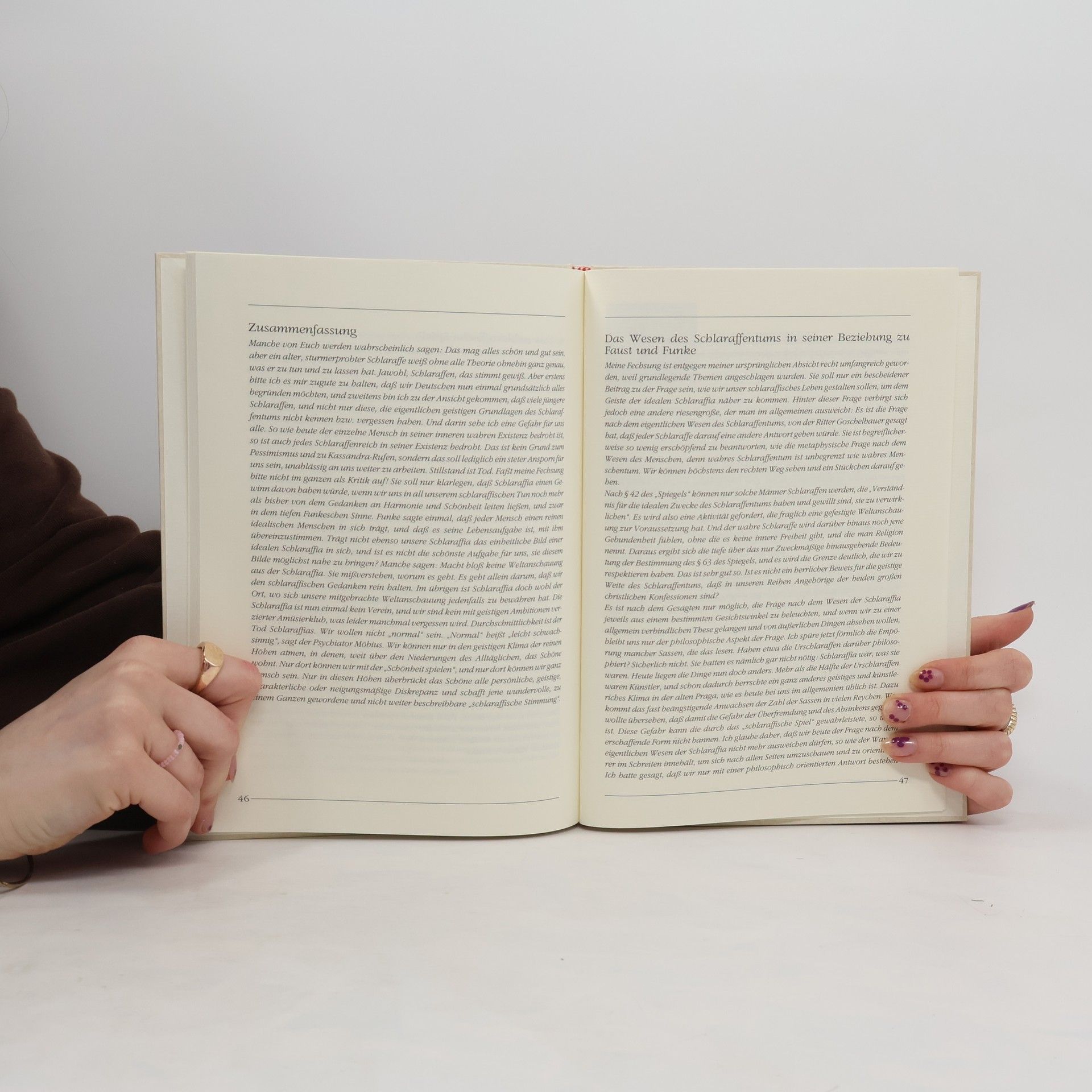 Autorenkollektiv Gedanken zum Schlaraffentum