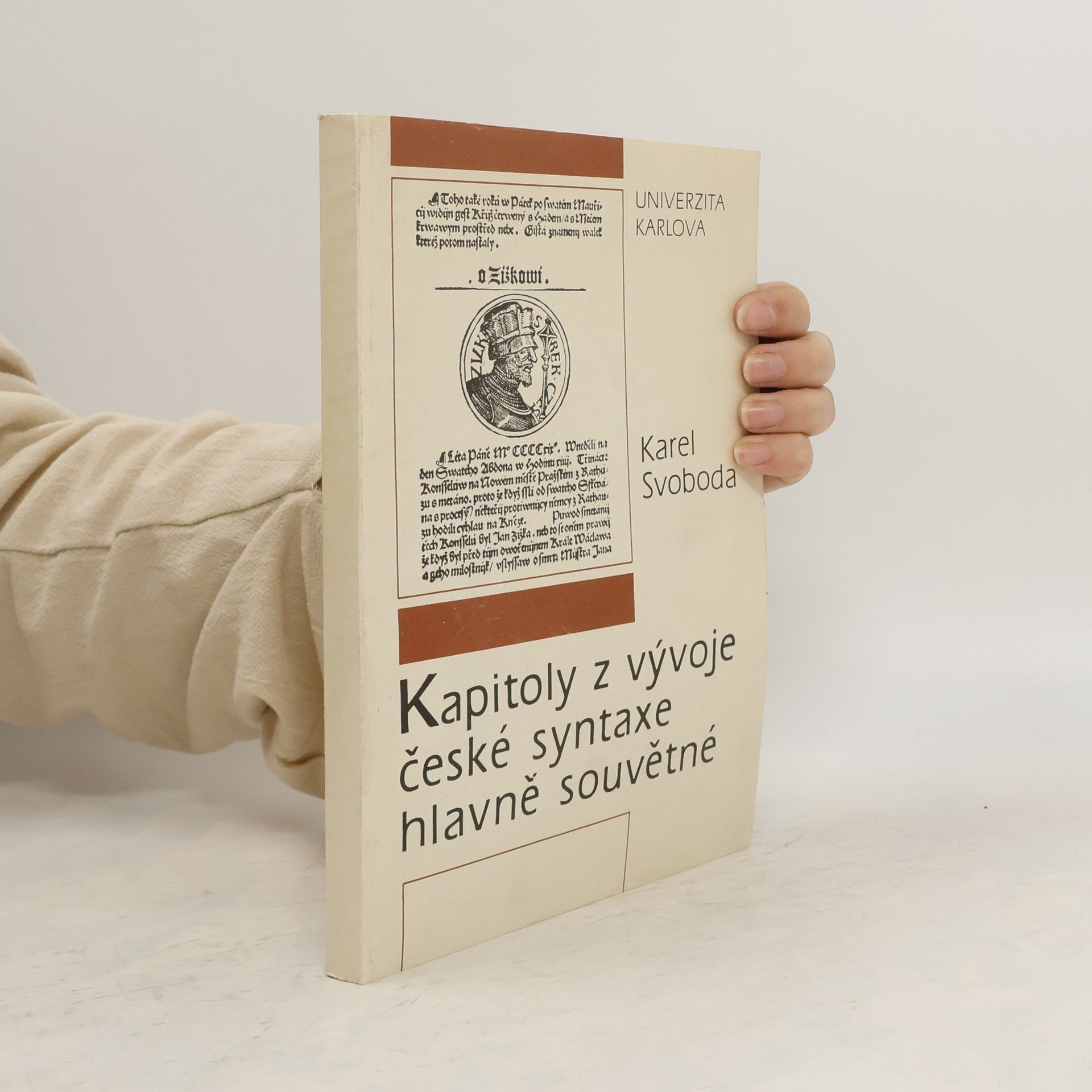 Karel Svoboda Kapitoly z vývoje české syntaxe hlavně souvětné