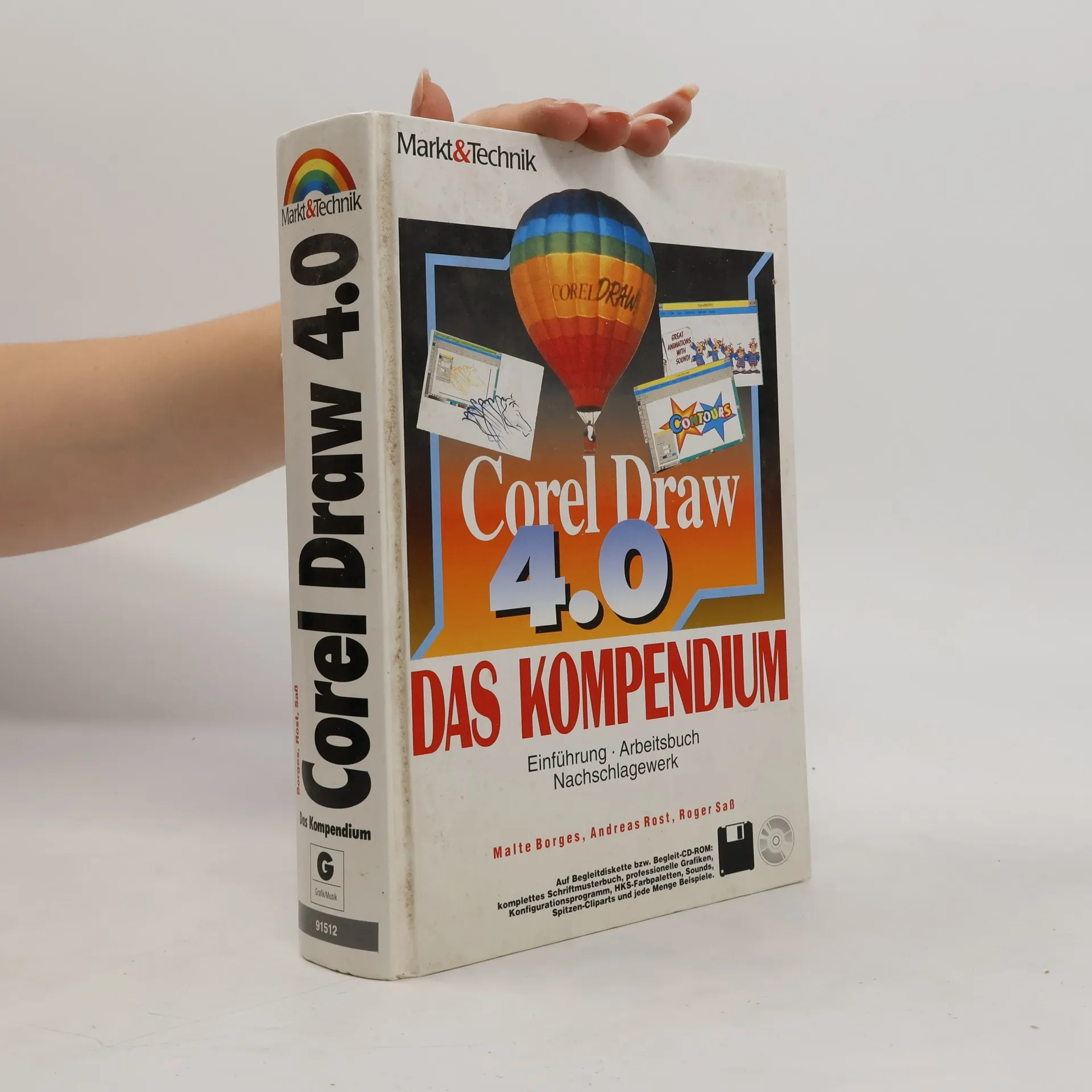 CorelDraw 4.0 - das Kompendium | Book | Malte Borges | DE