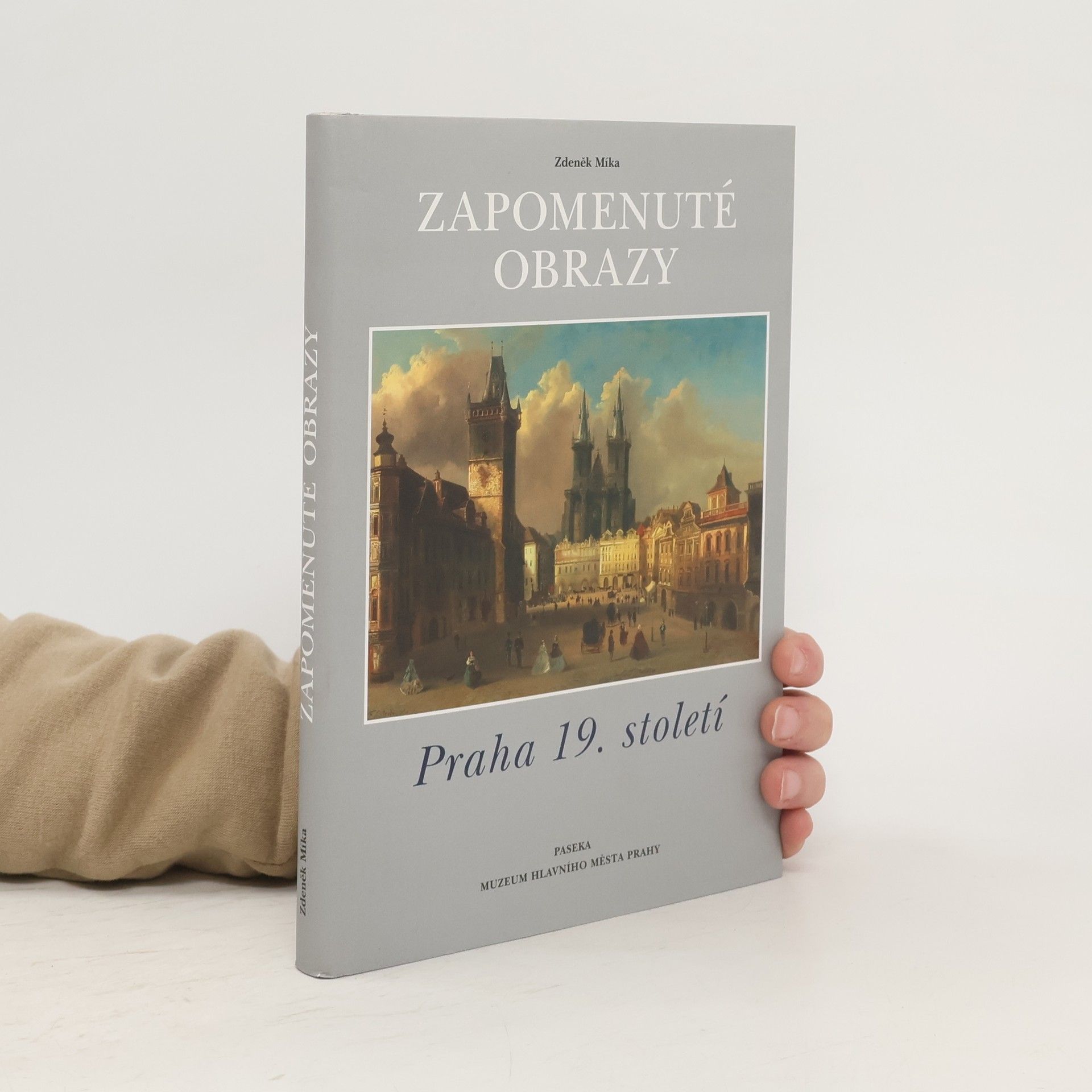Zdeněk Míka Zapomenuté obrazy. Praha 19. století