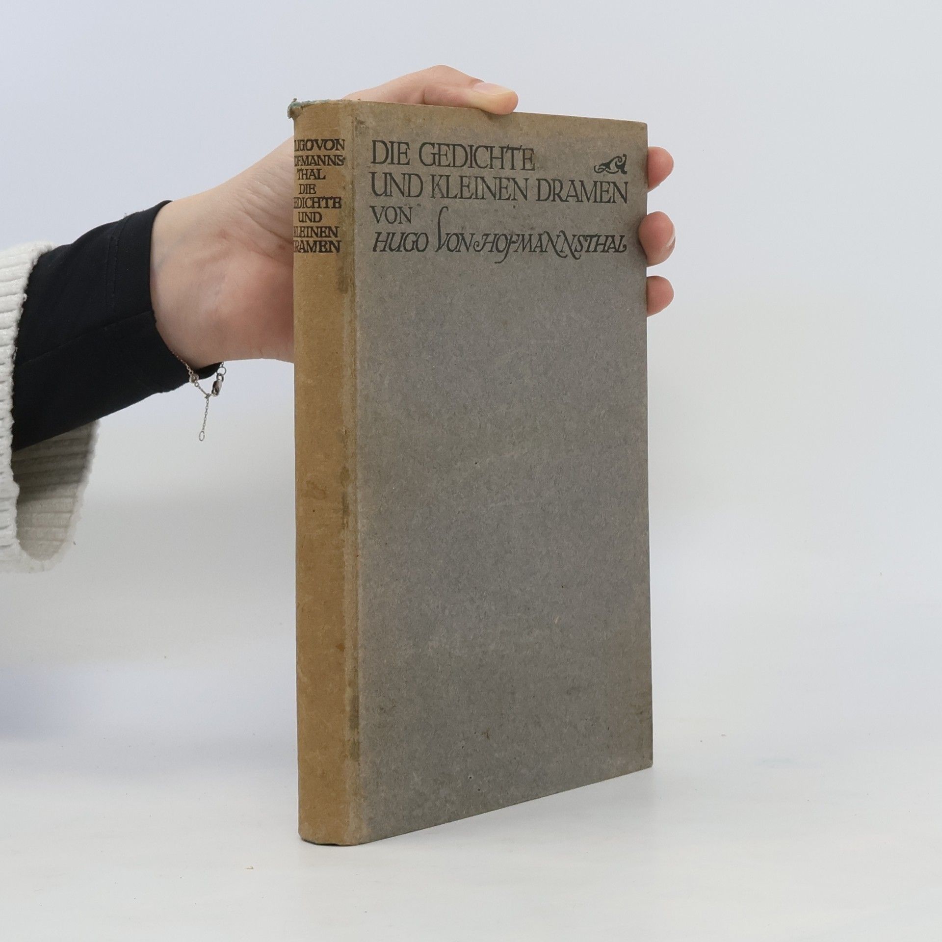 Hugo von Hofmannsthal Die Gedichte und kleinen Dramen